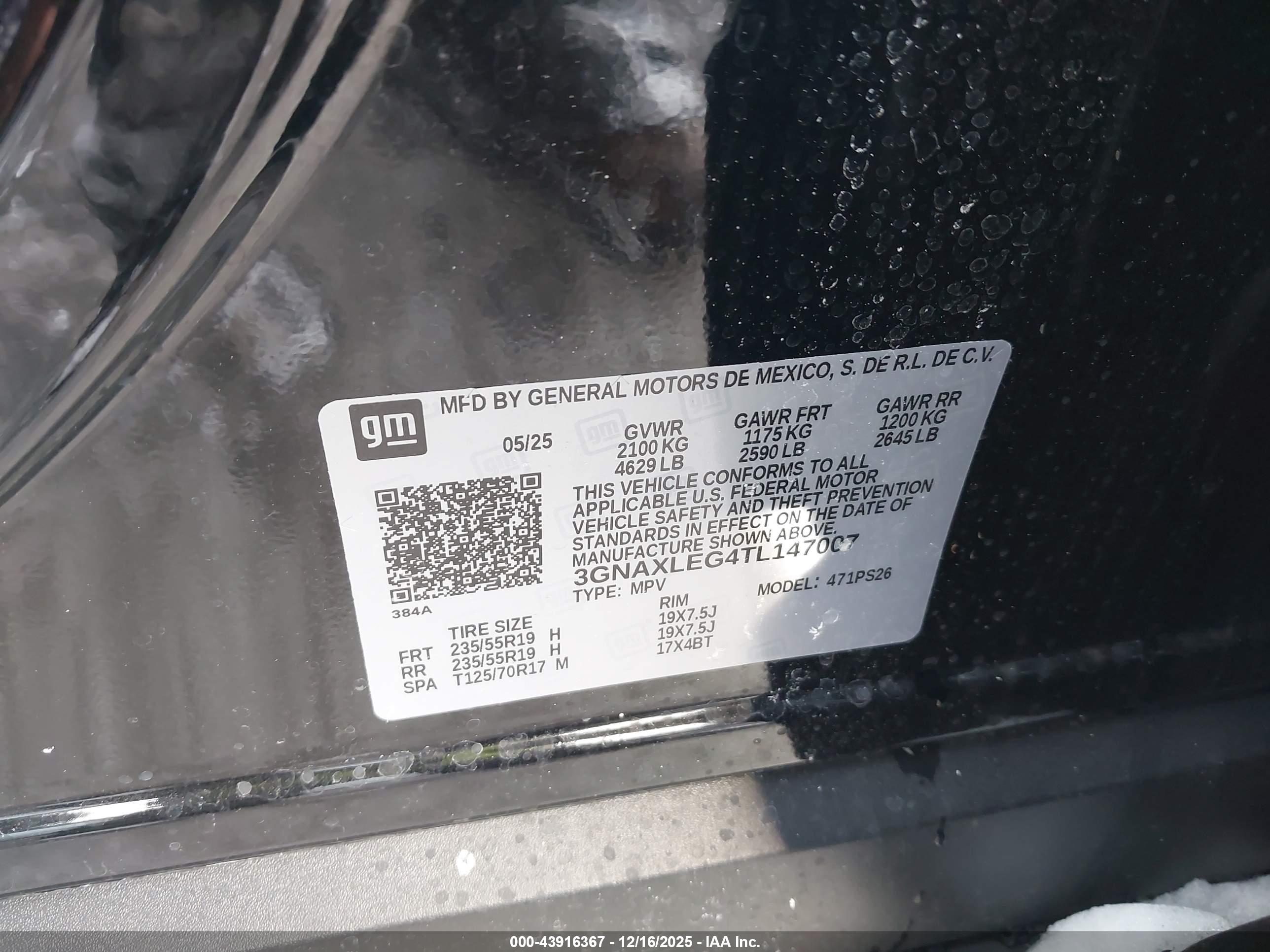 CHEVROLET EQUINOX image 9