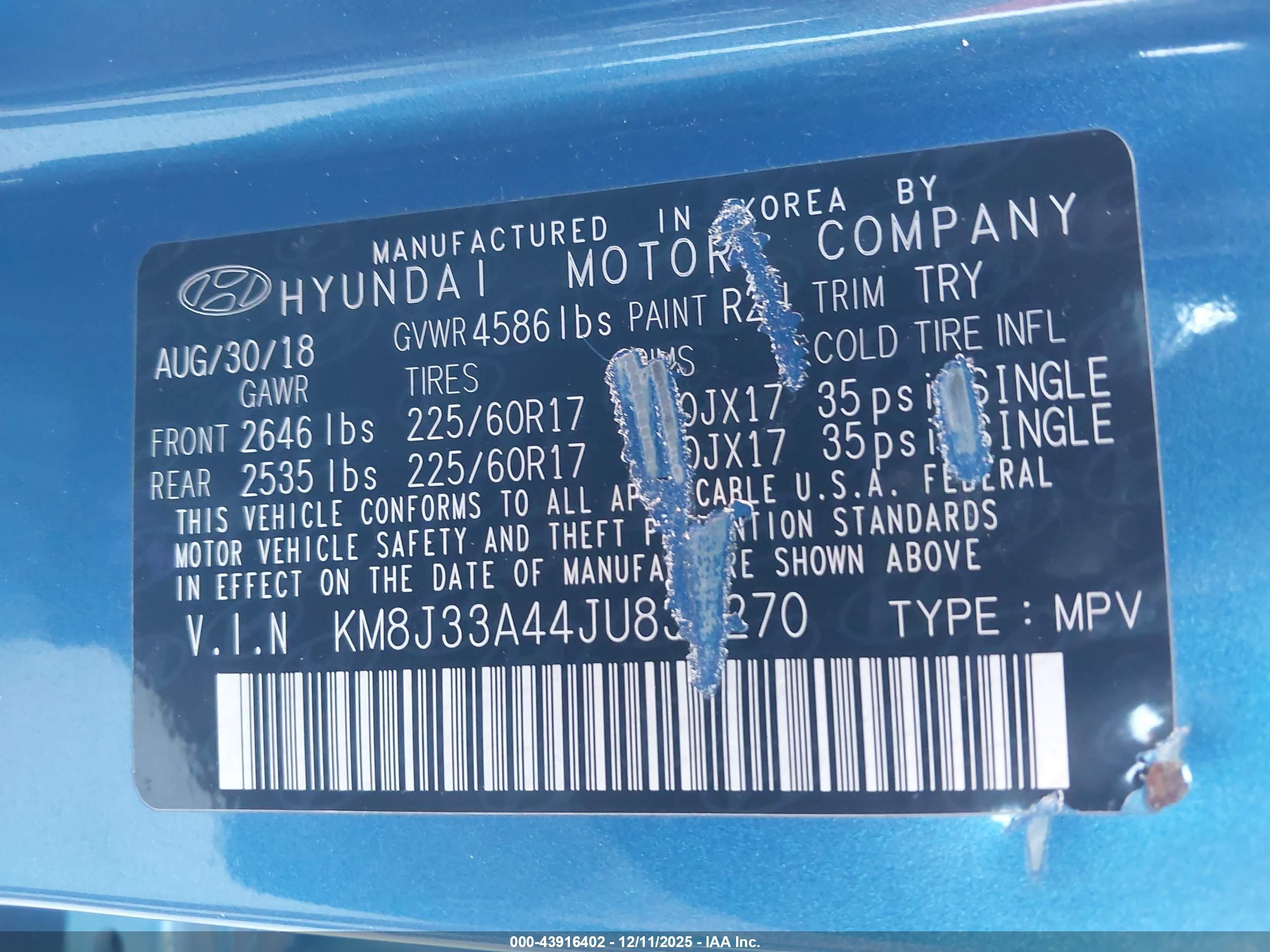 HYUNDAI TUCSON image 9
