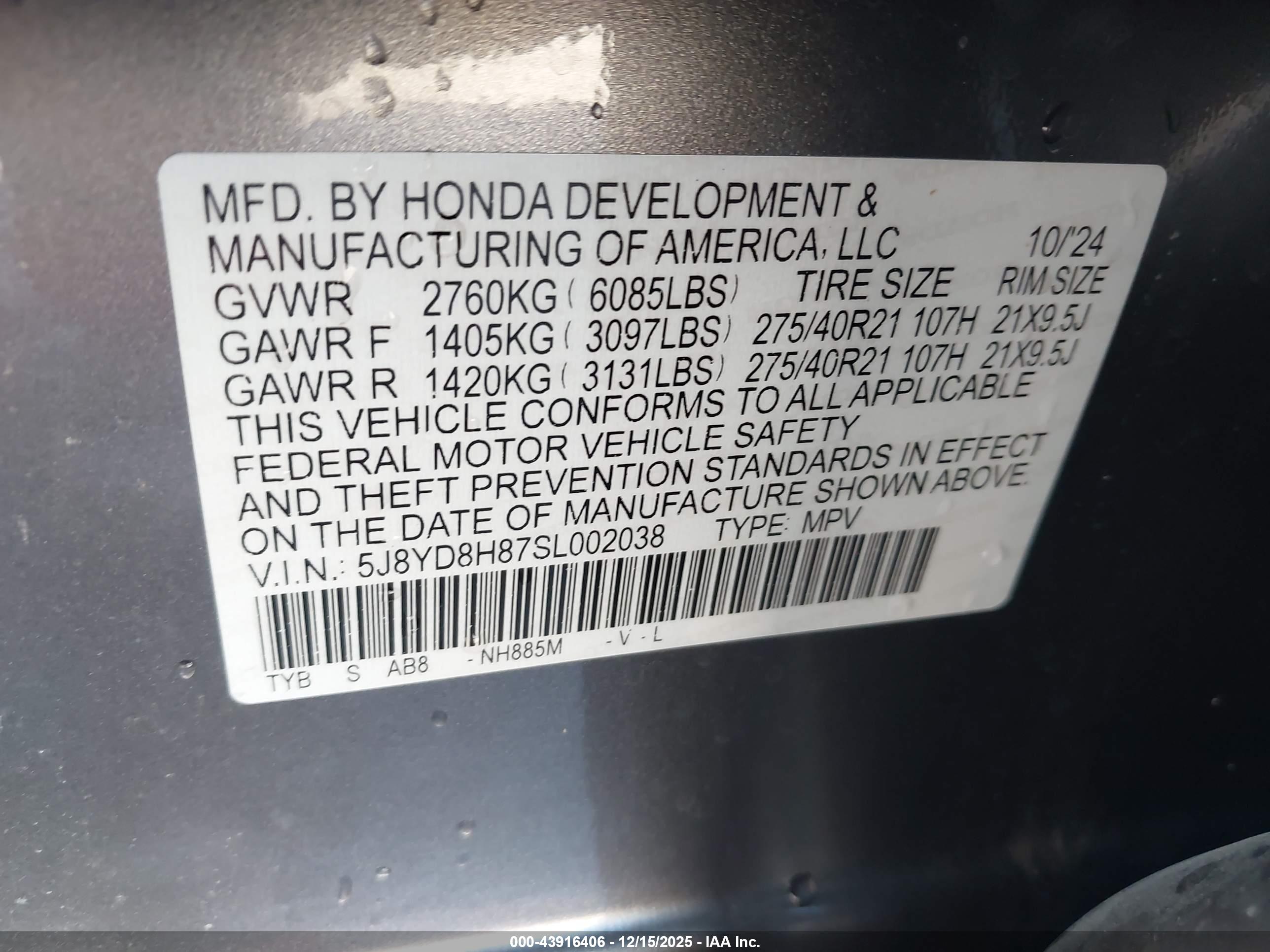 ACURA MDX image 9