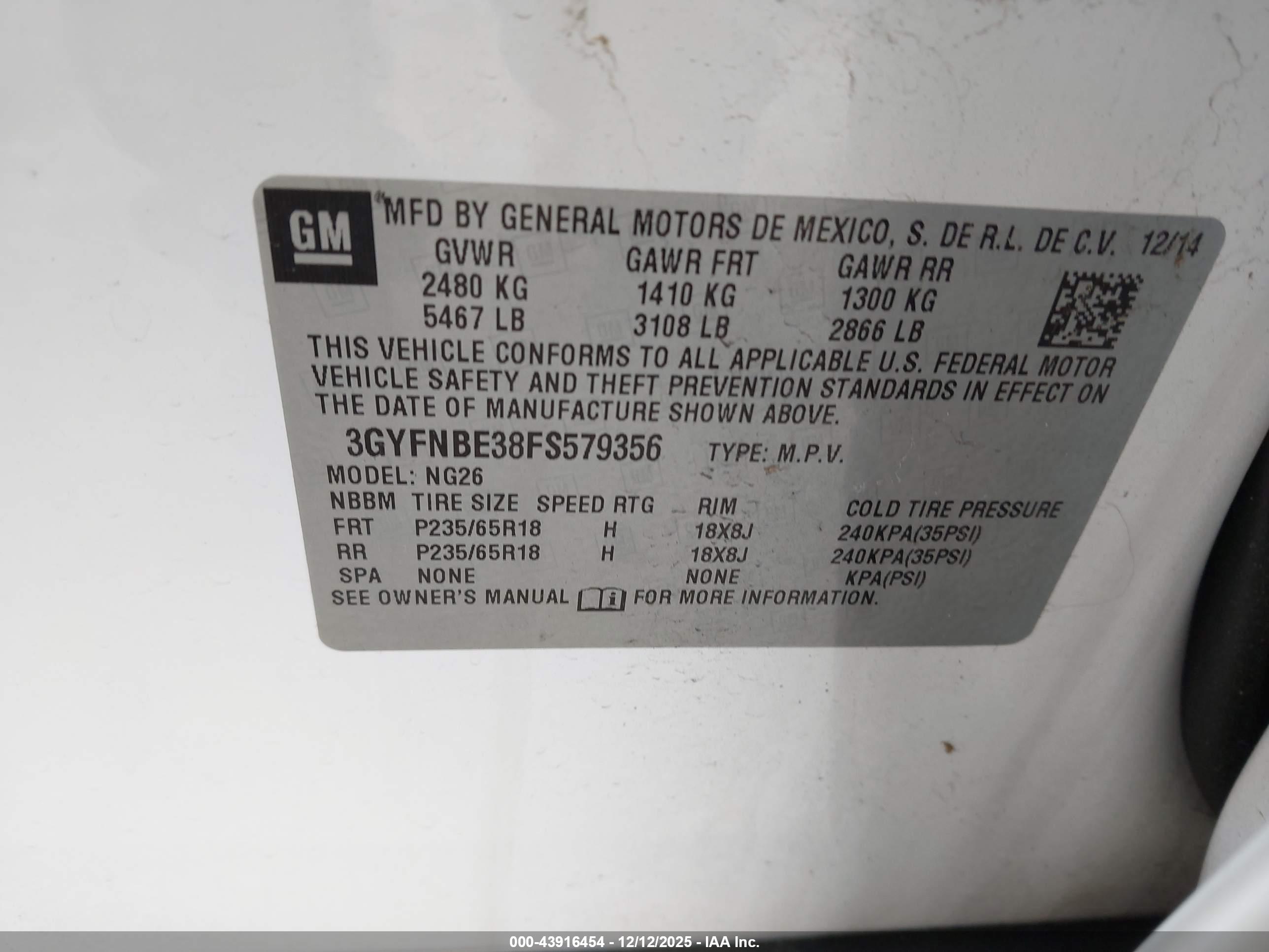 CADILLAC SRX image 9
