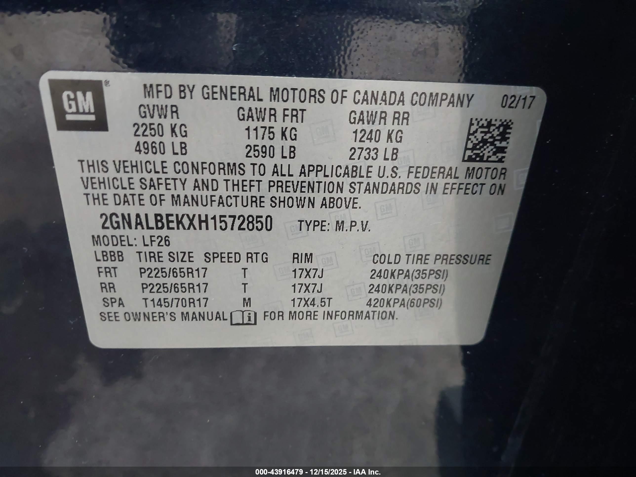 CHEVROLET EQUINOX image 9