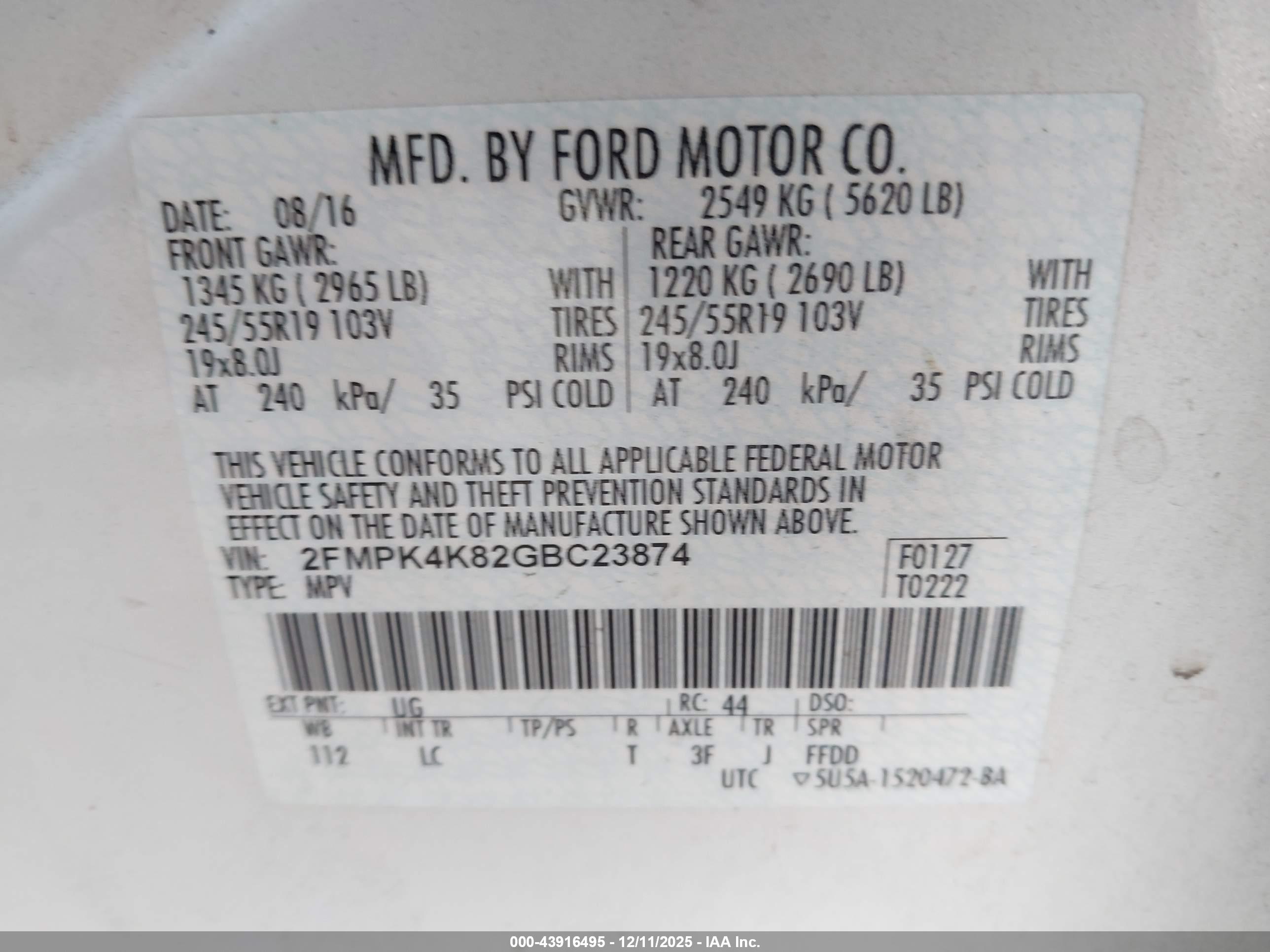 FORD EDGE image 9