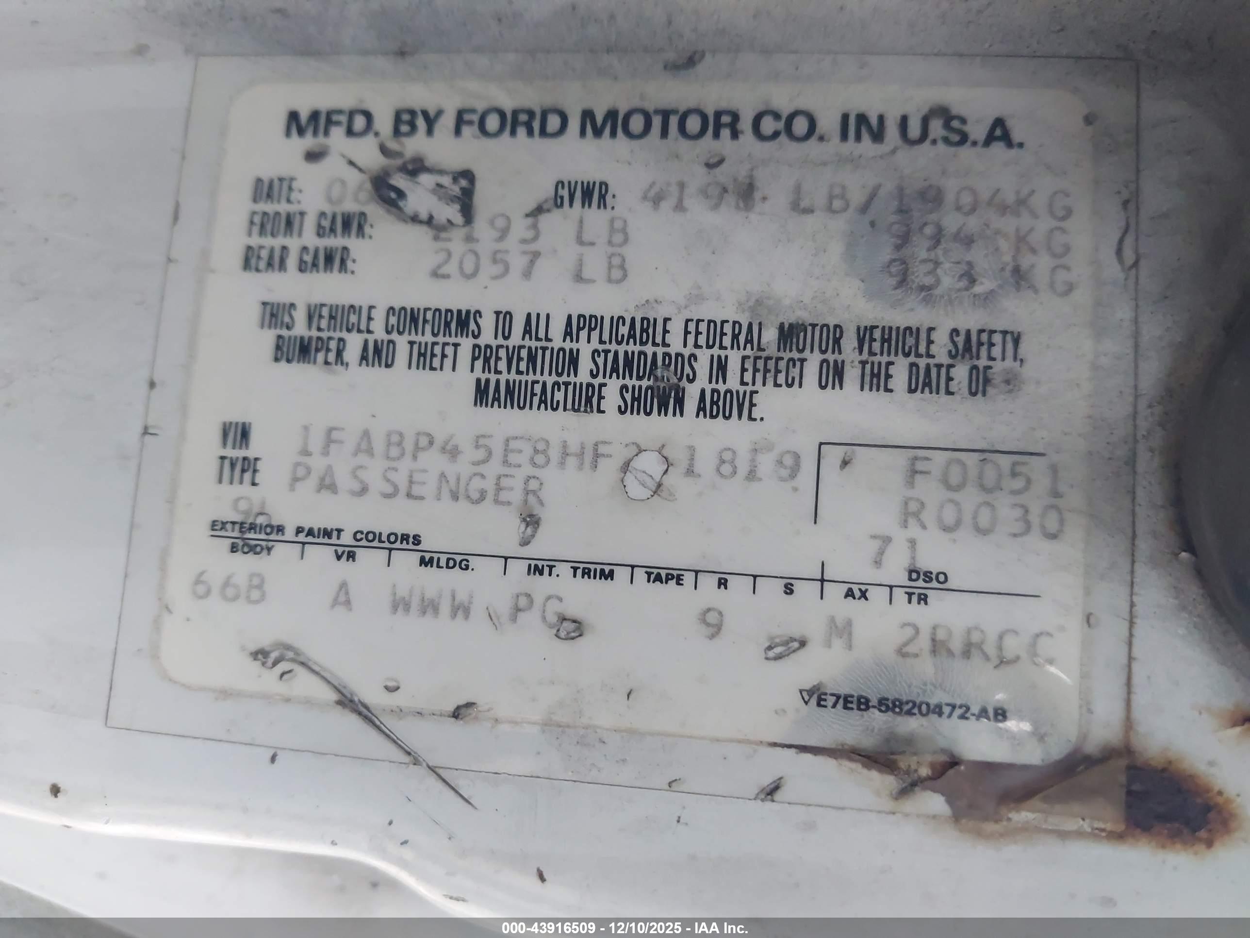 FORD MUSTANG image 9