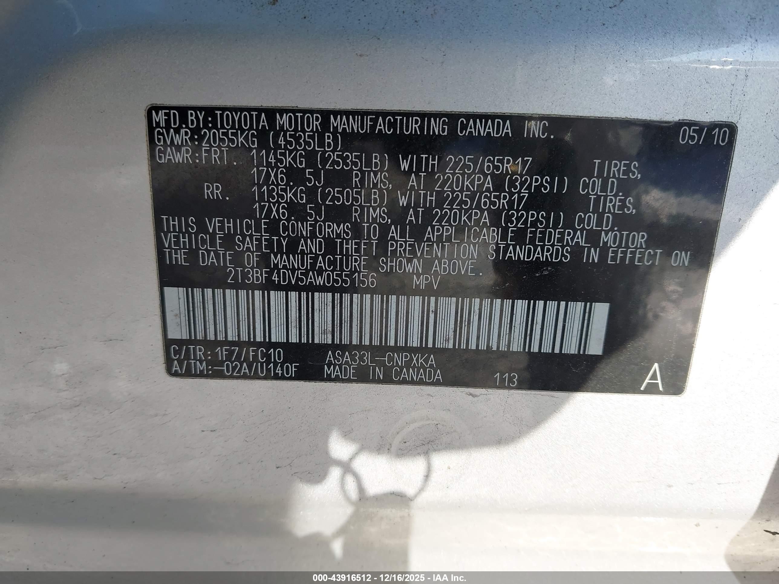 TOYOTA RAV4 image 9