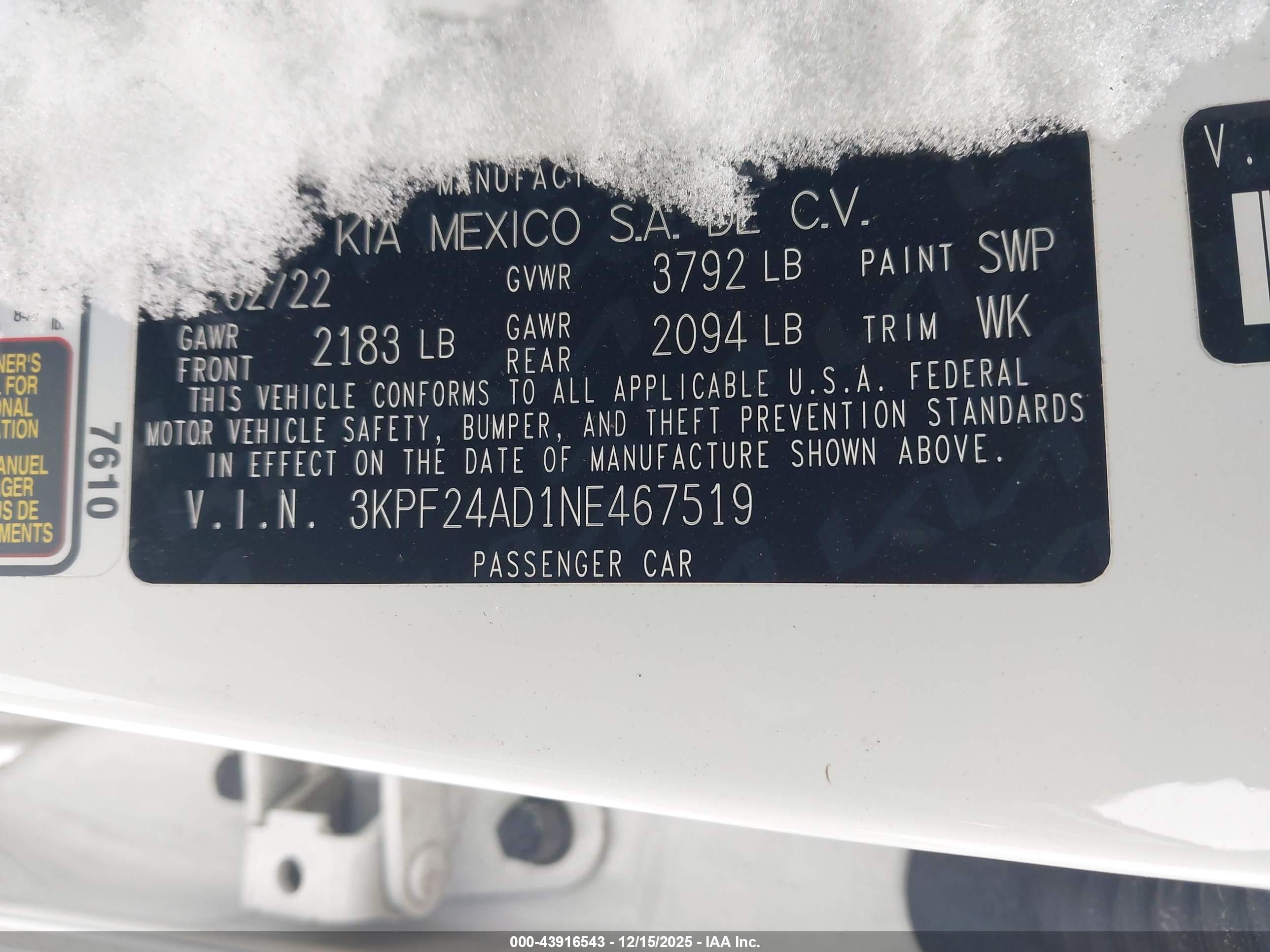 KIA FORTE image 9