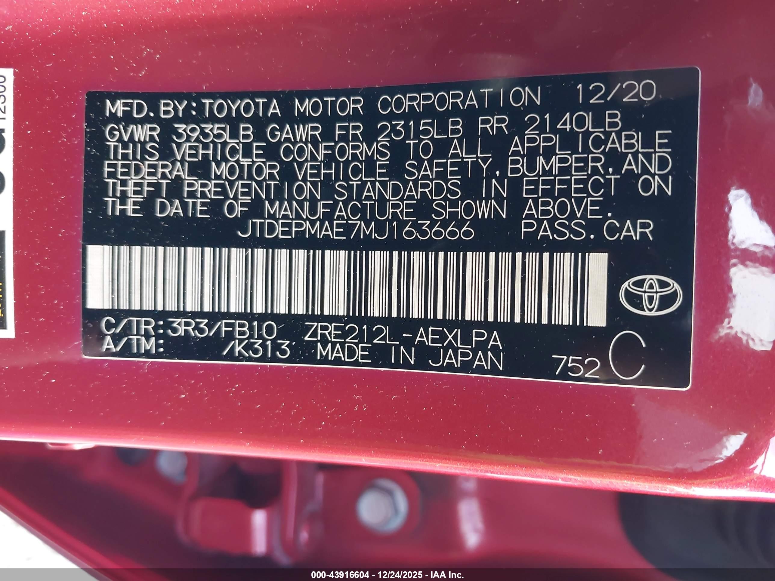 TOYOTA COROLLA image 9