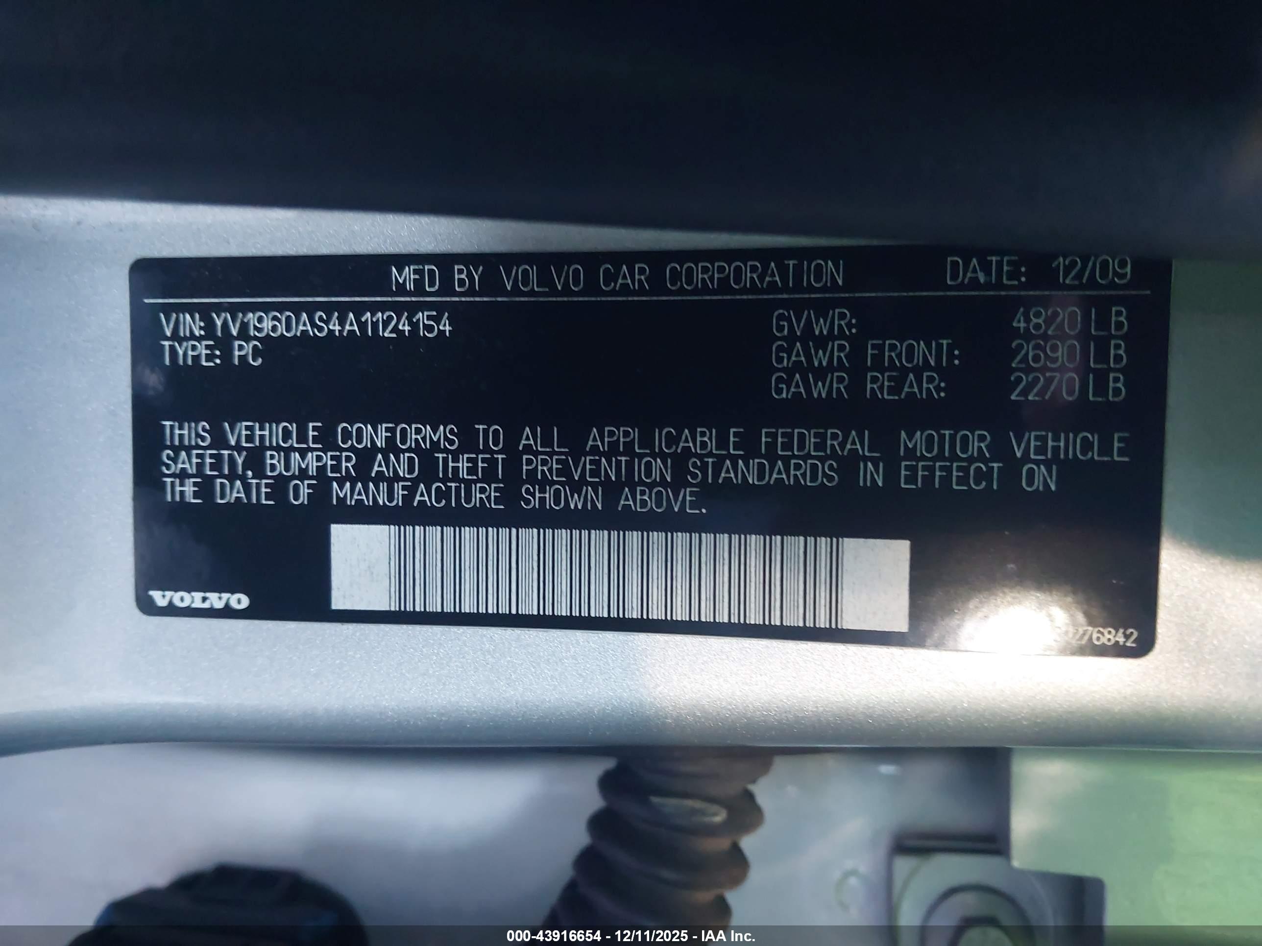 VOLVO S80 image 9
