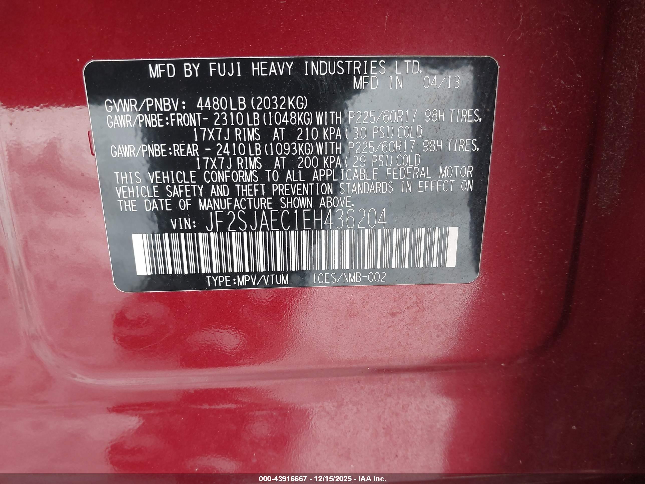 SUBARU FORESTER image 9