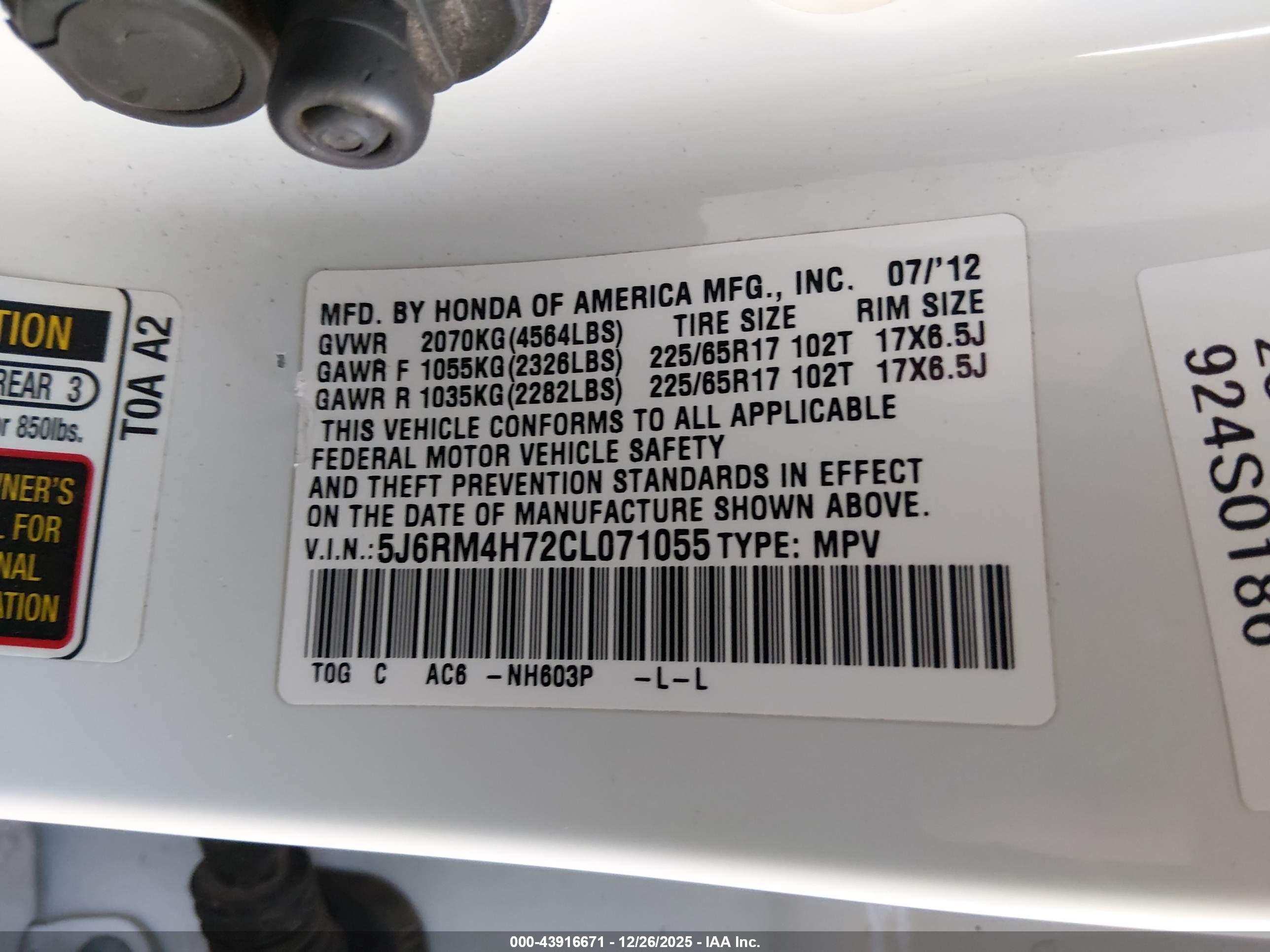 HONDA CR-V image 9