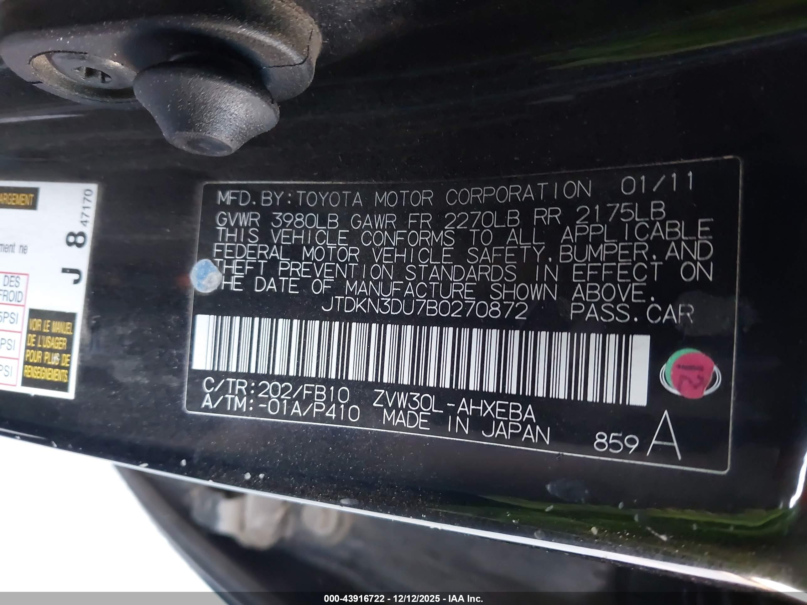 TOYOTA PRIUS image 9