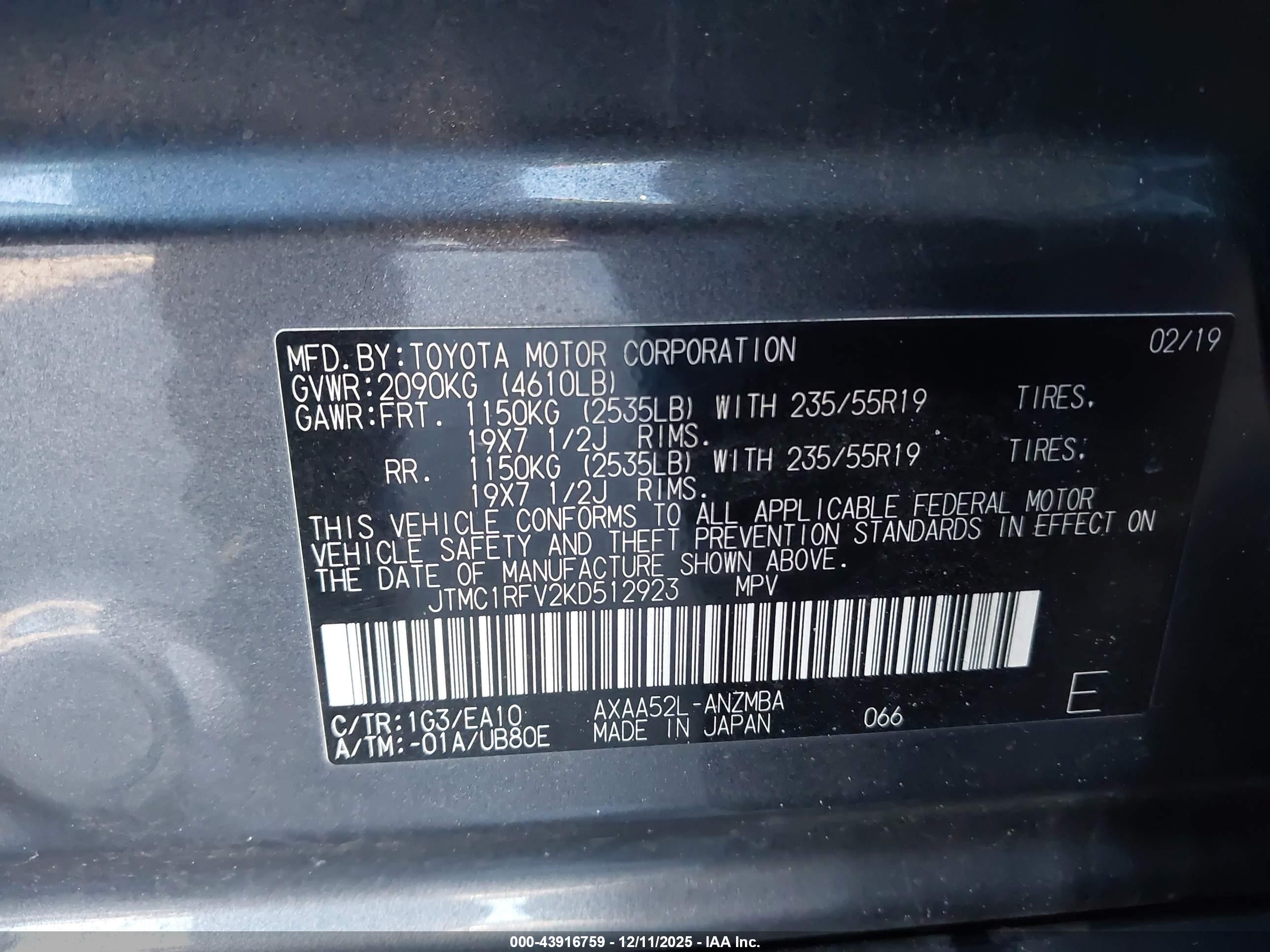 TOYOTA RAV4 image 9