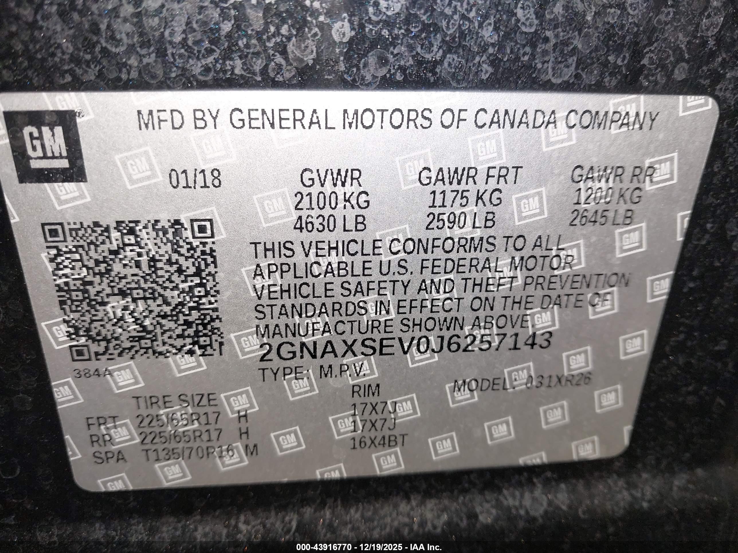 CHEVROLET EQUINOX image 9