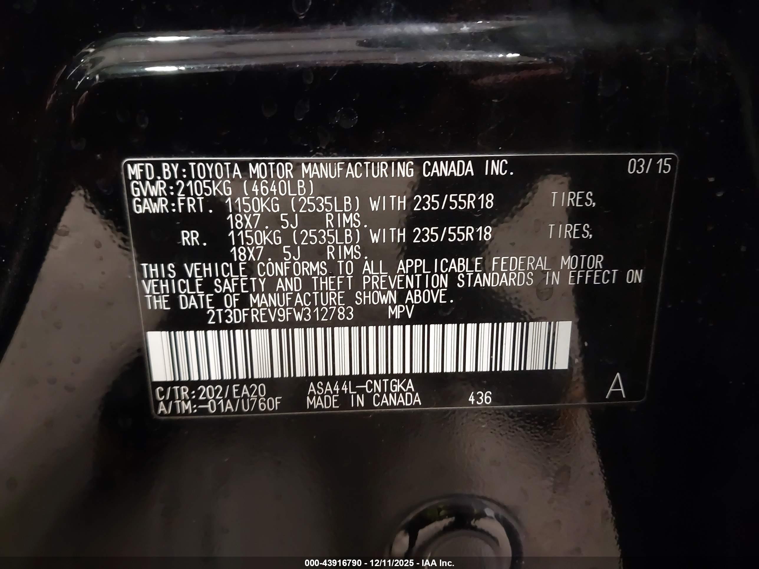 TOYOTA RAV4 image 9