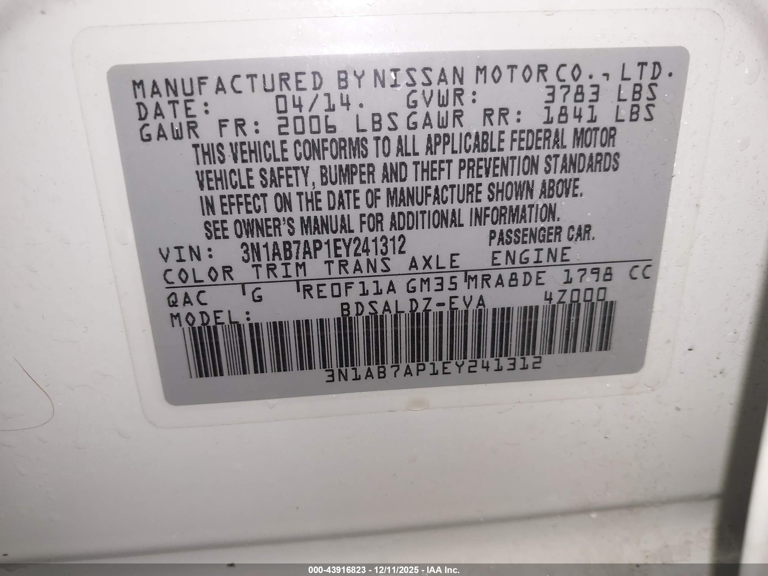NISSAN SENTRA image 9