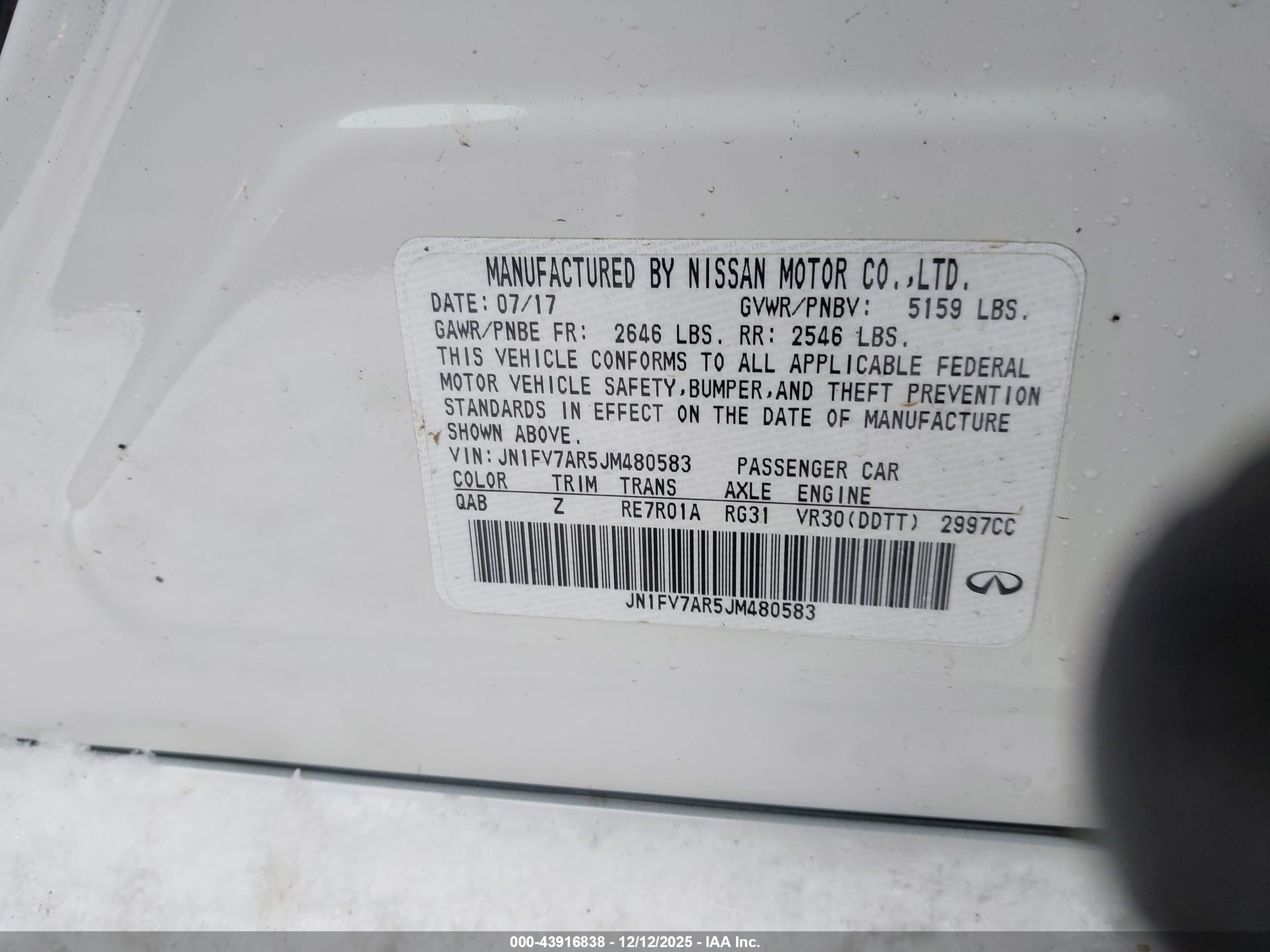 INFINITI Q50 image 9