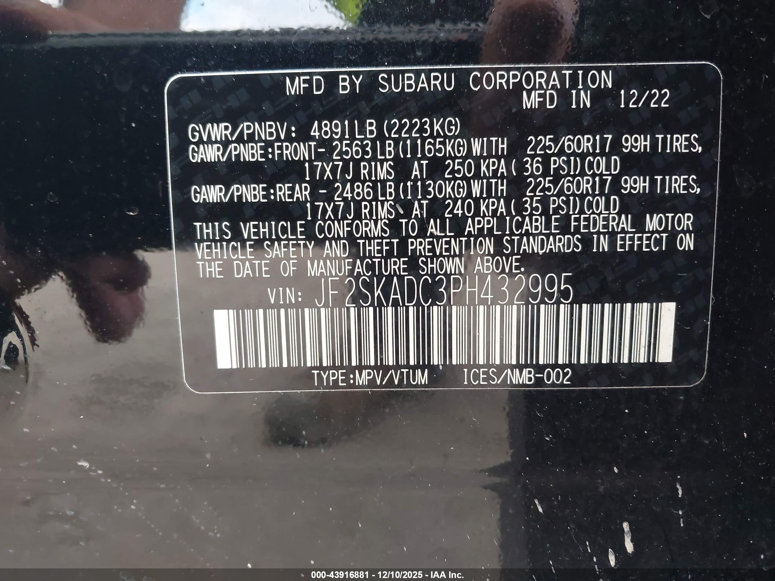SUBARU FORESTER image 9
