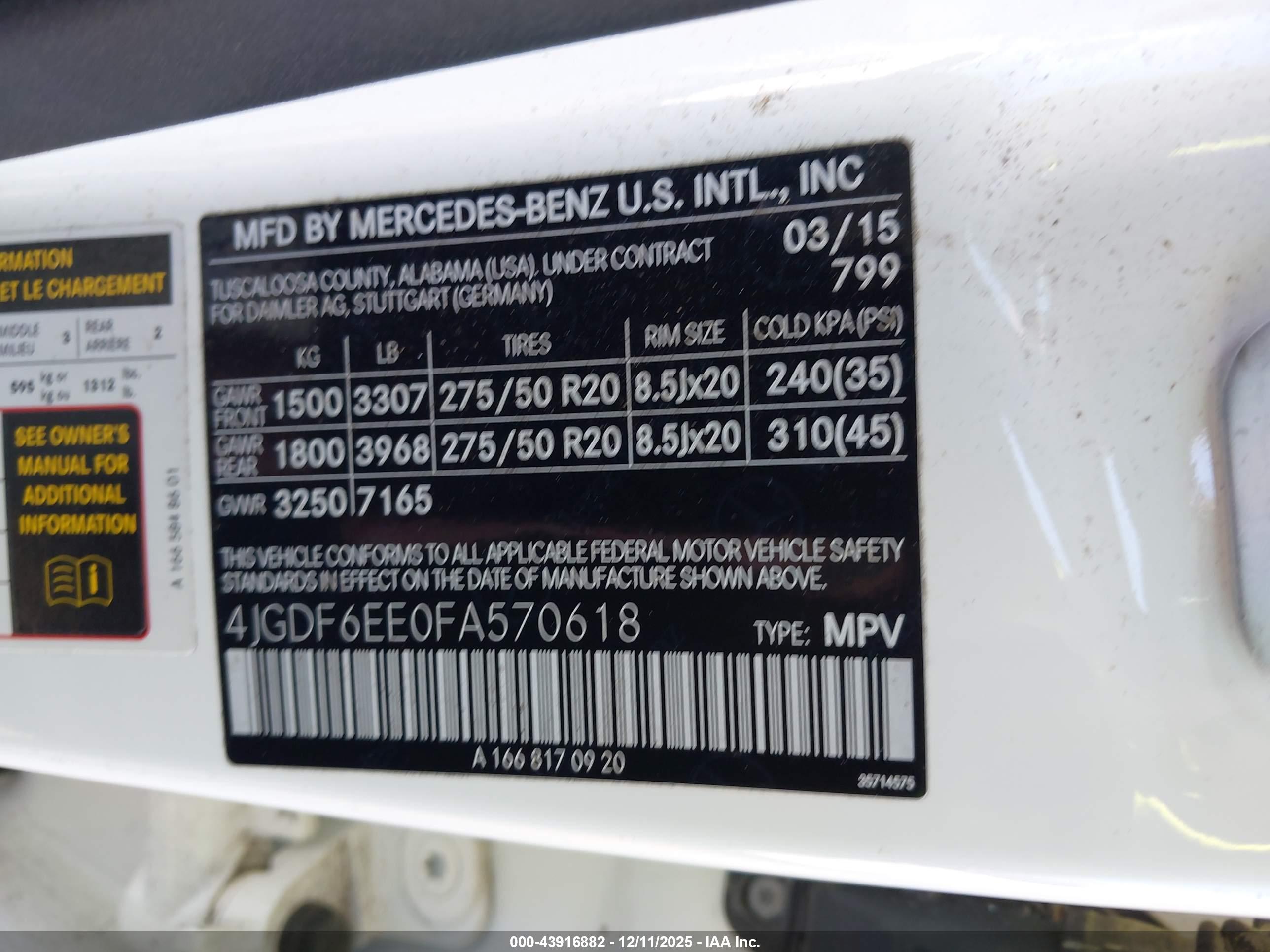 MERCEDES-BENZ GL image 9