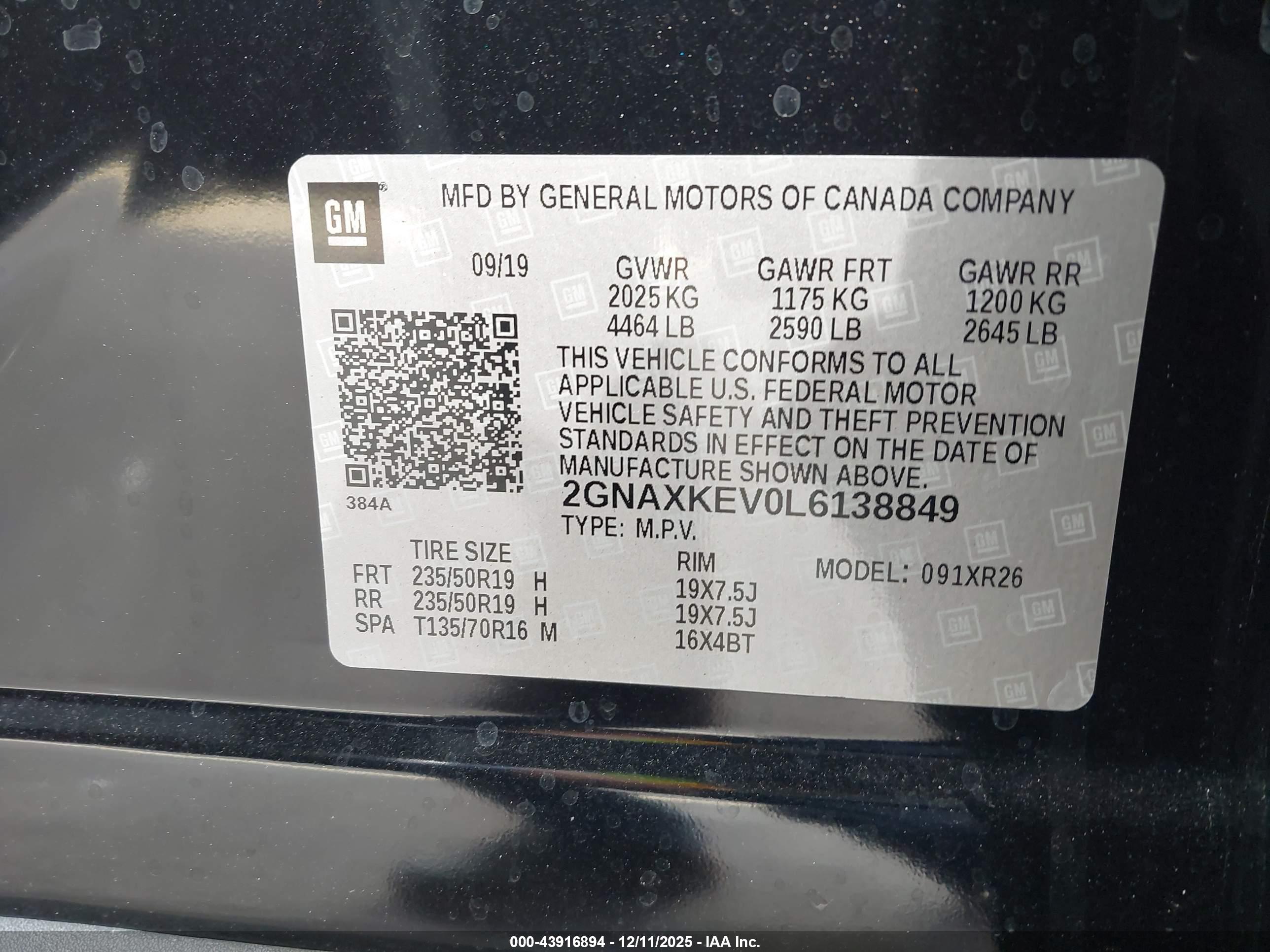CHEVROLET EQUINOX image 9