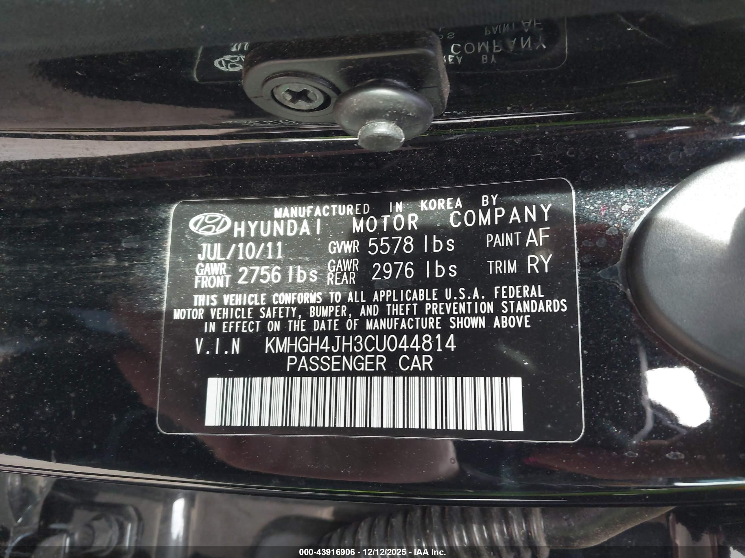 HYUNDAI EQUUS image 9