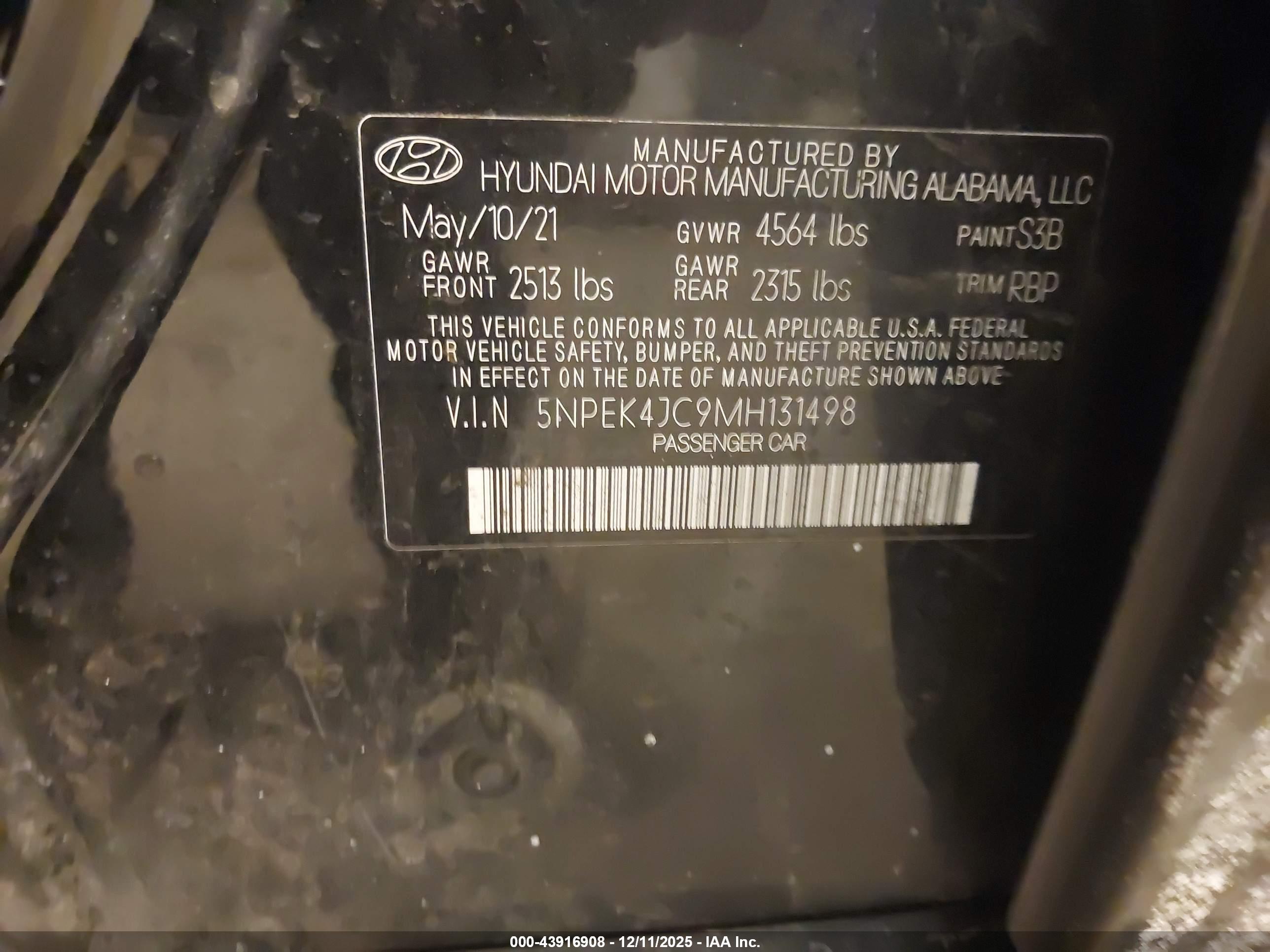 HYUNDAI SONATA image 9