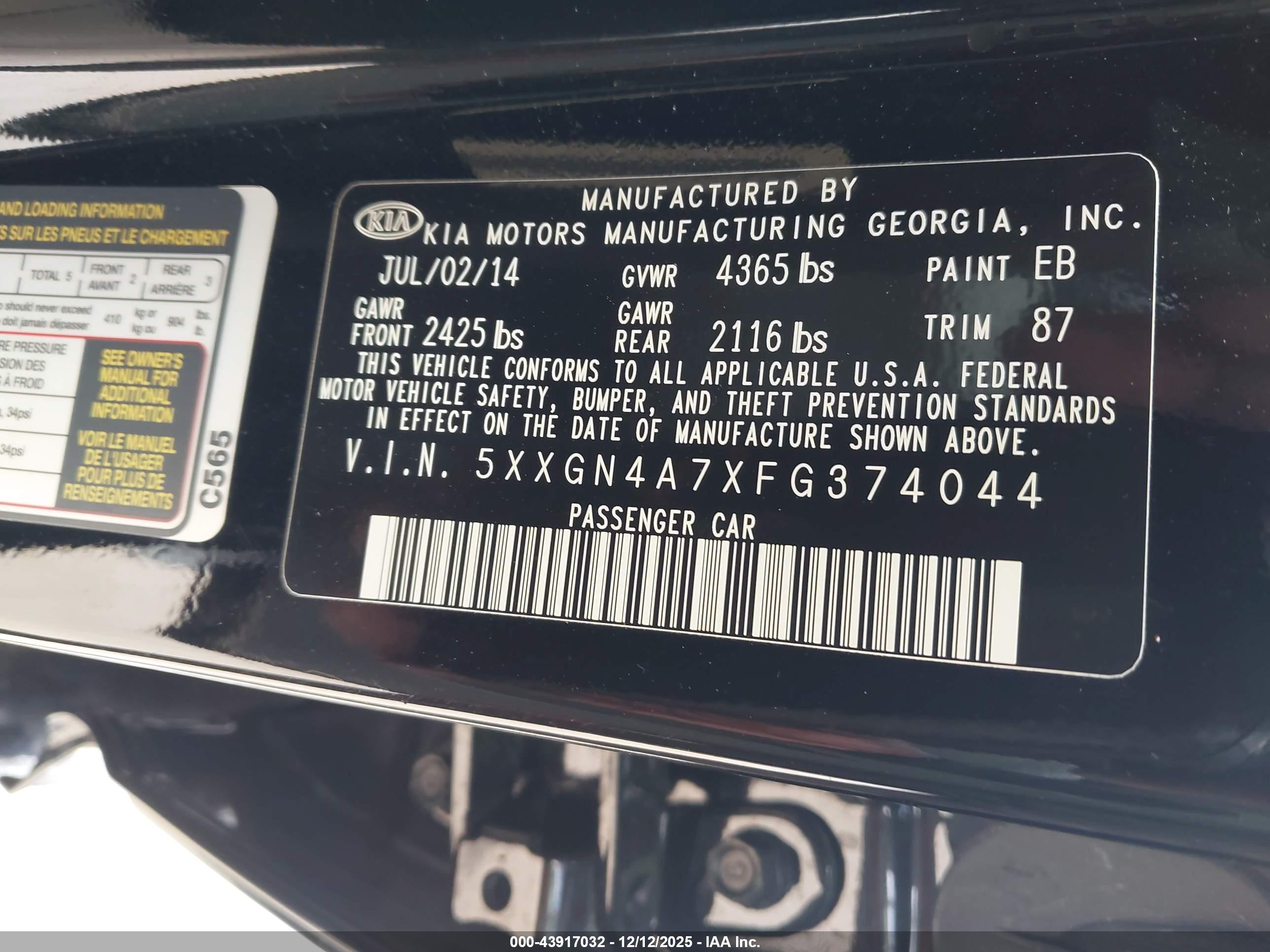KIA OPTIMA image 9