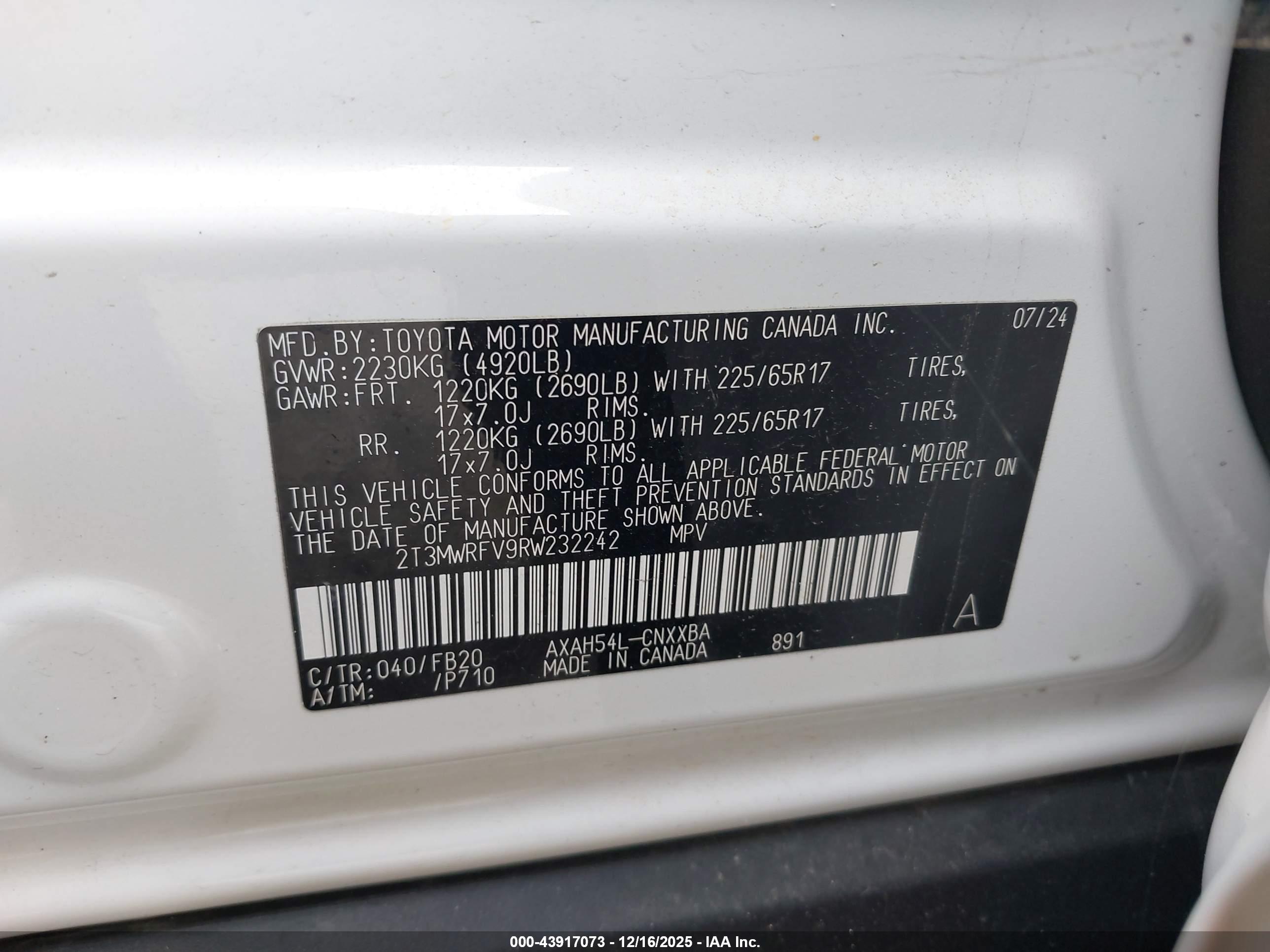 TOYOTA RAV4 image 9