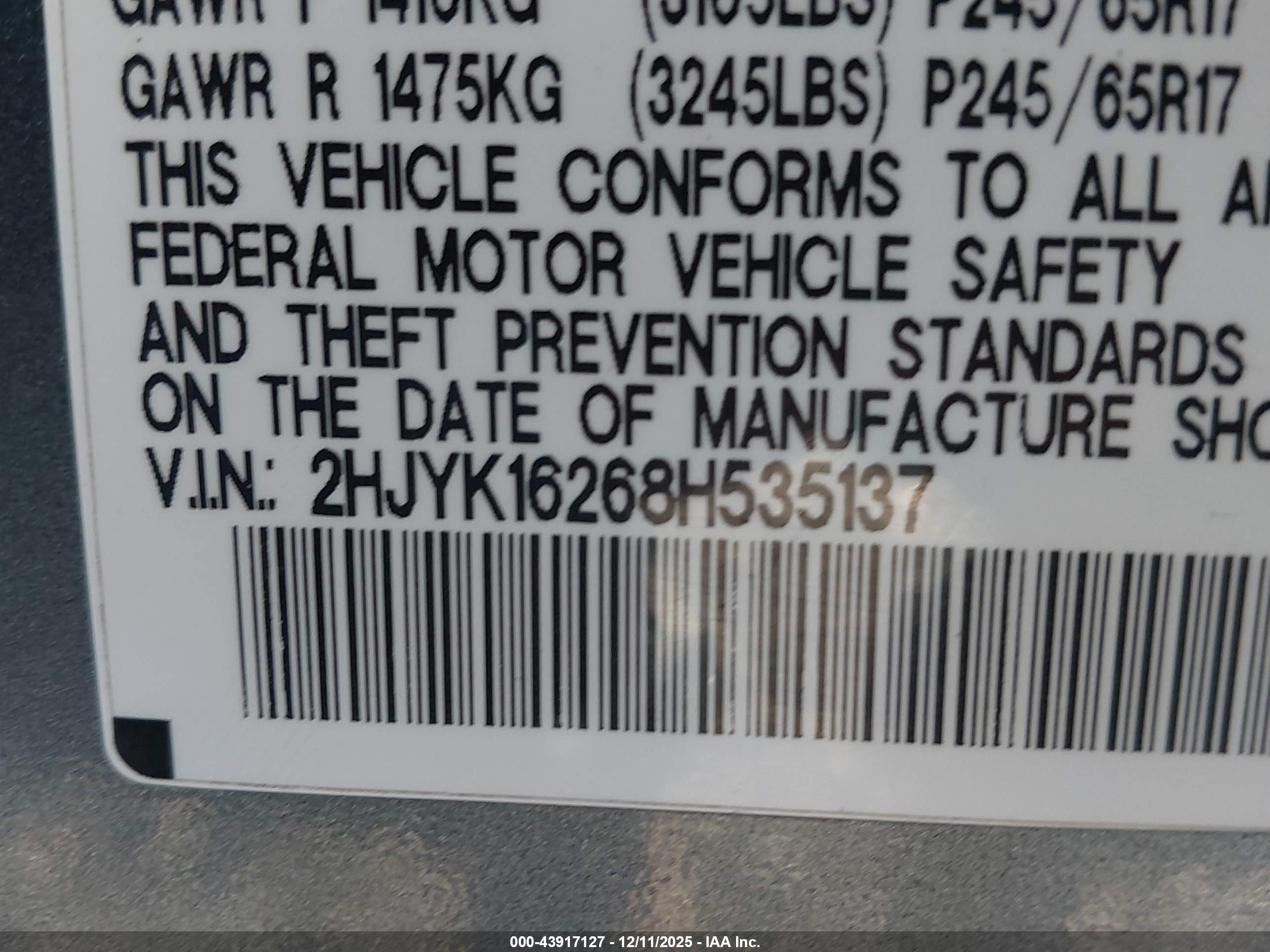 HONDA RIDGELINE image 9
