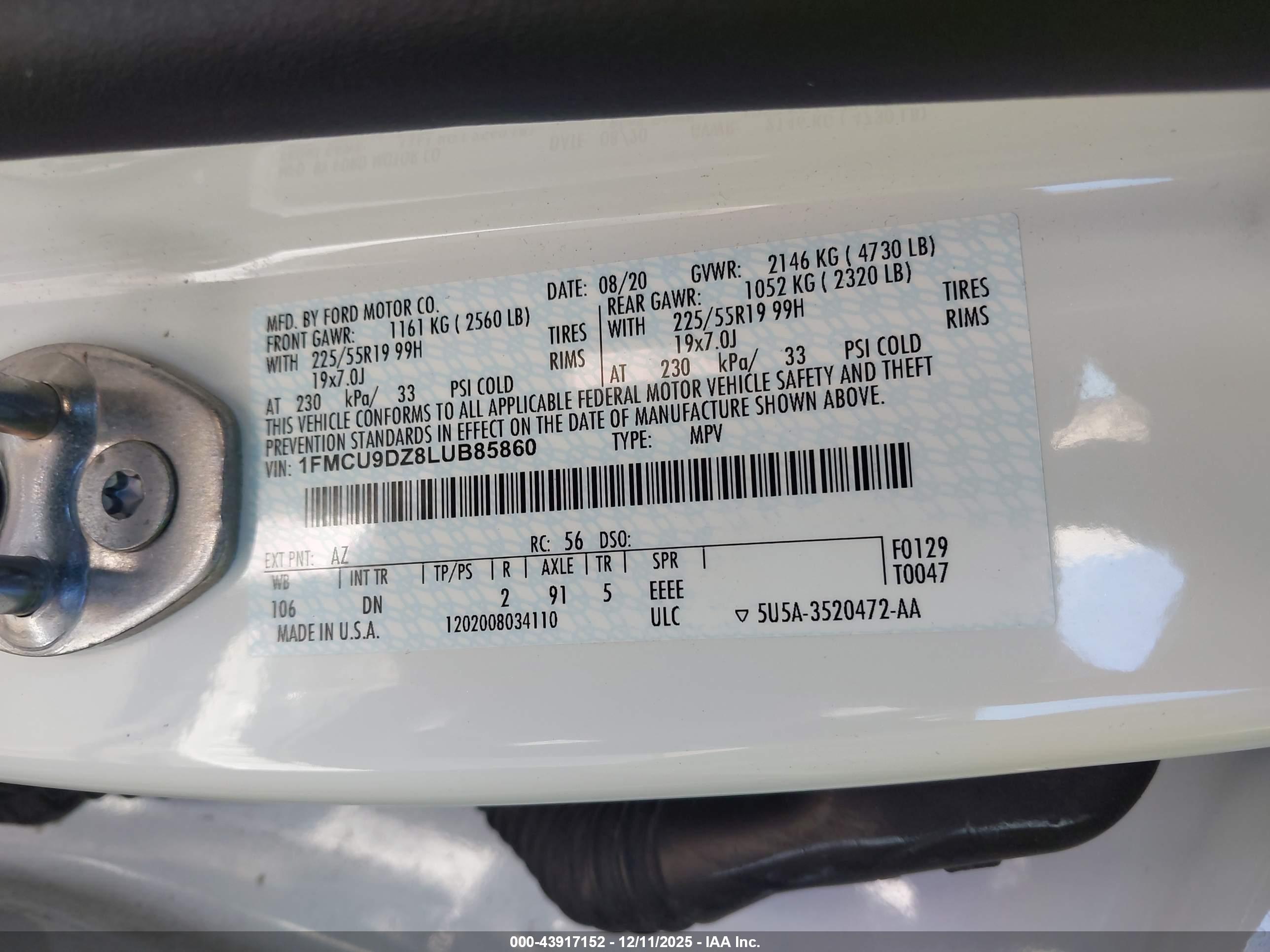 FORD ESCAPE image 9