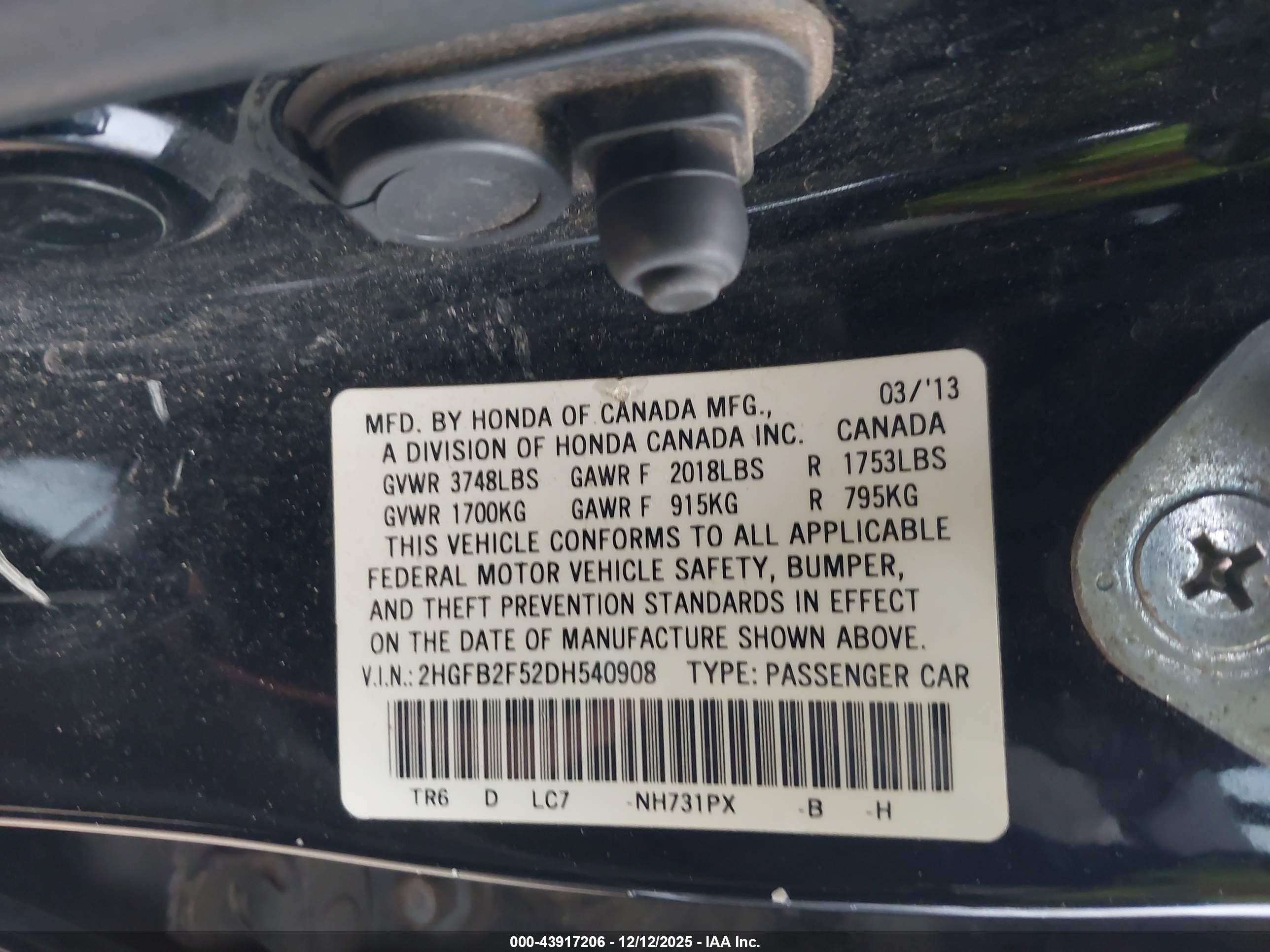 HONDA CIVIC image 9