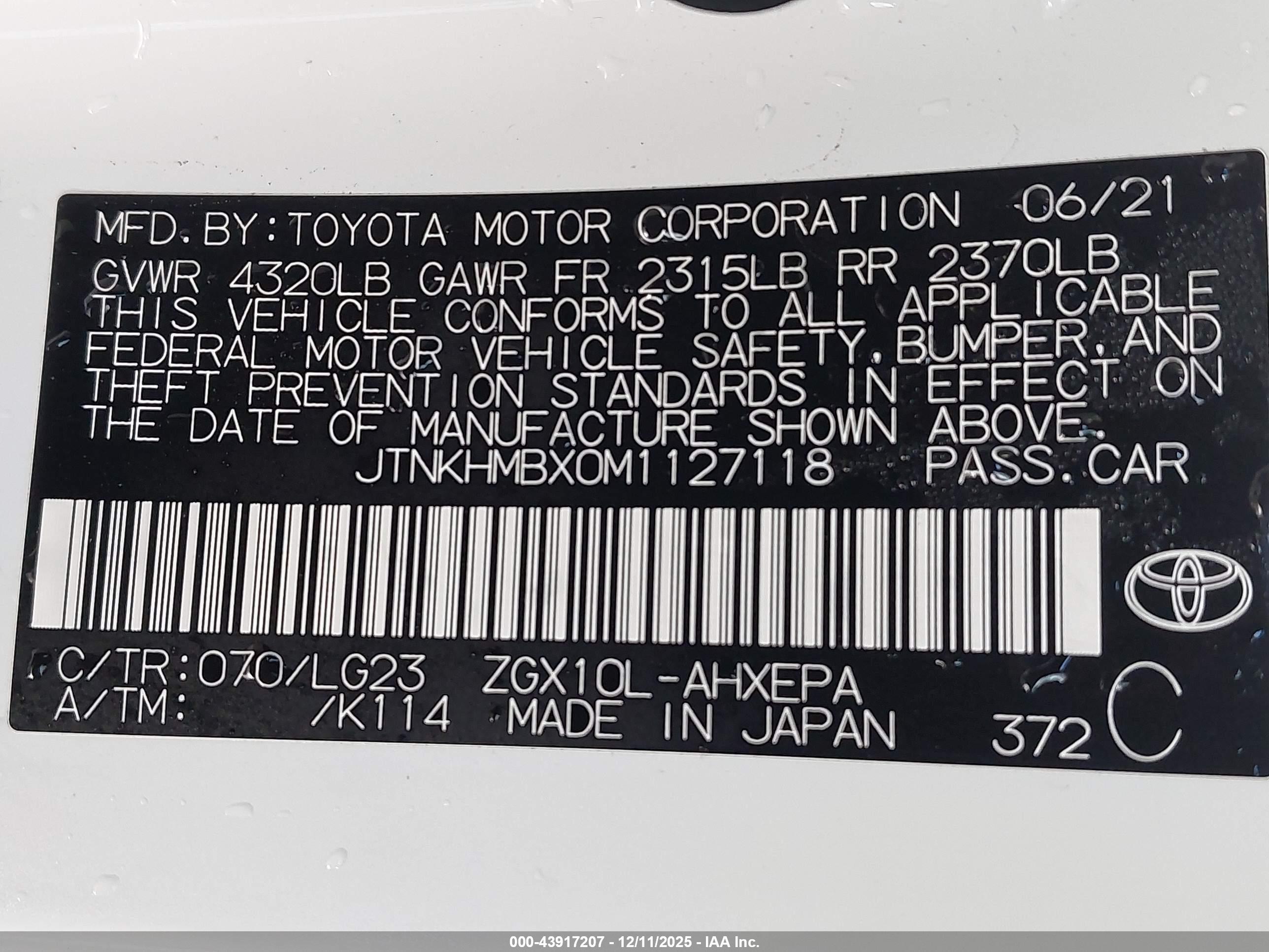TOYOTA C-HR image 9