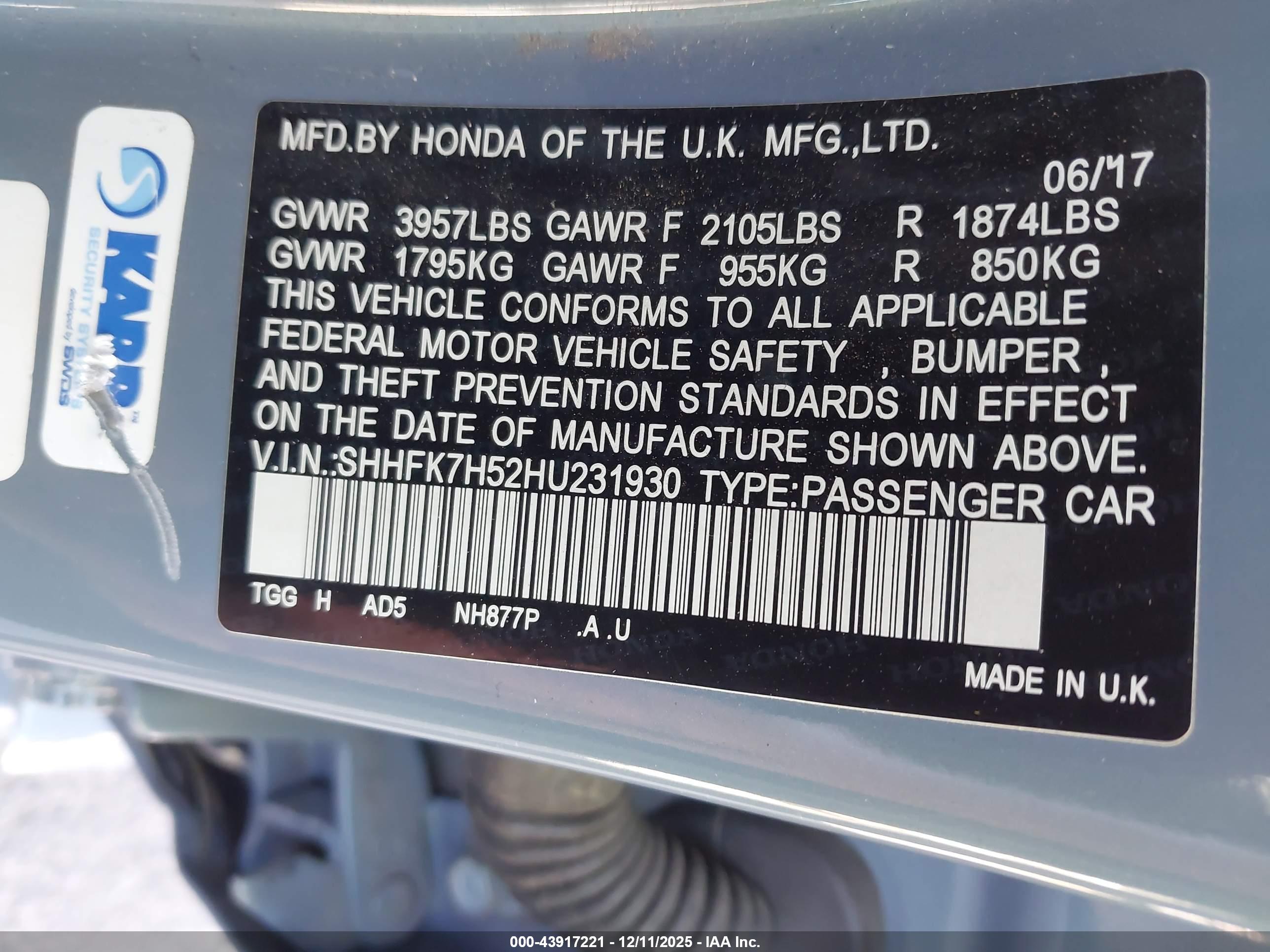 HONDA CIVIC image 9