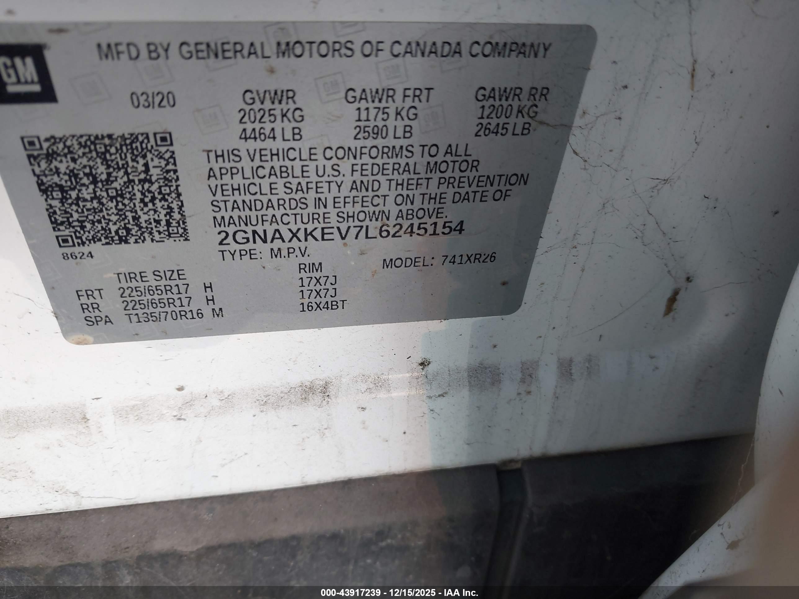 CHEVROLET EQUINOX image 9