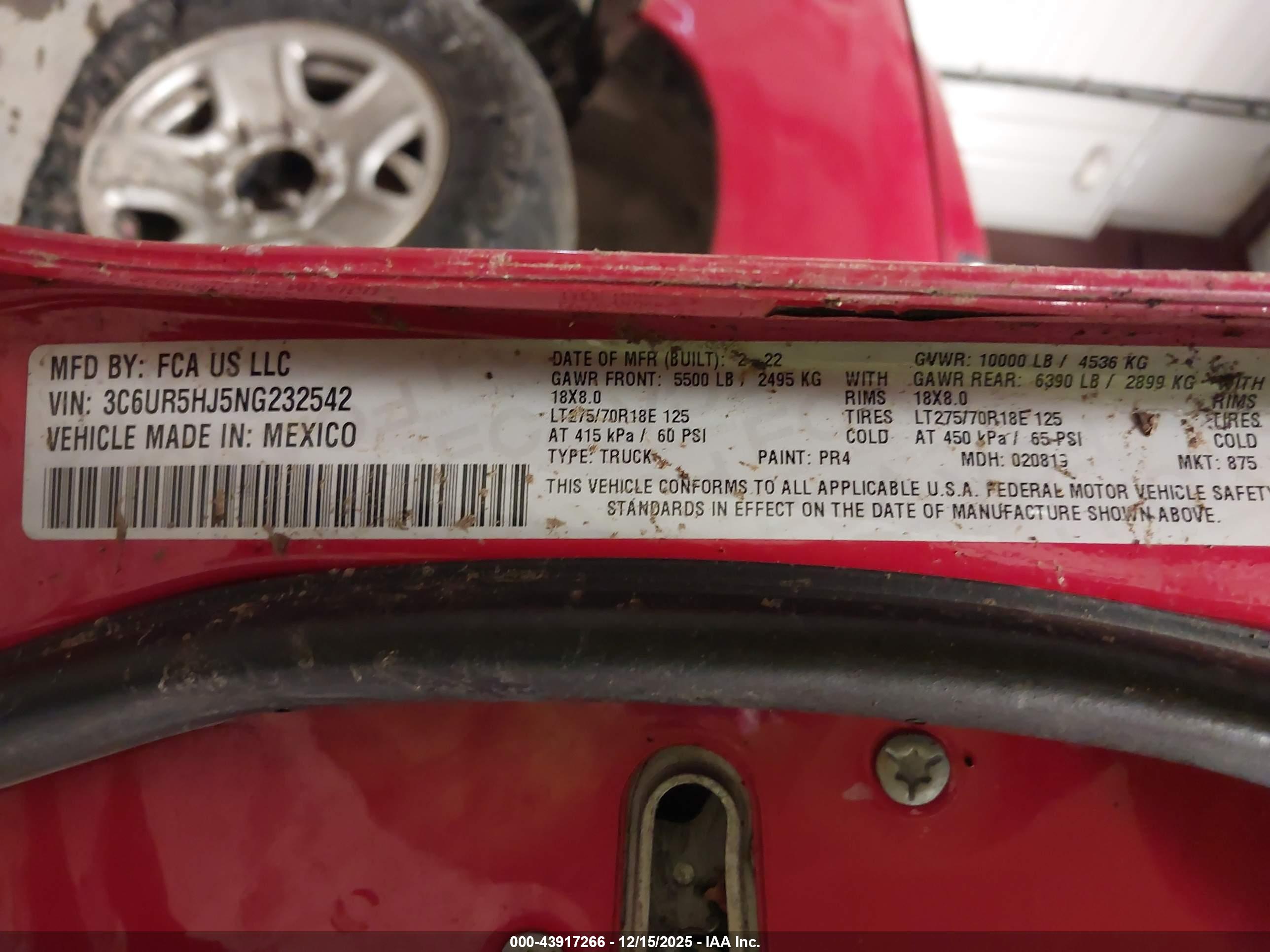 RAM 2500 image 9