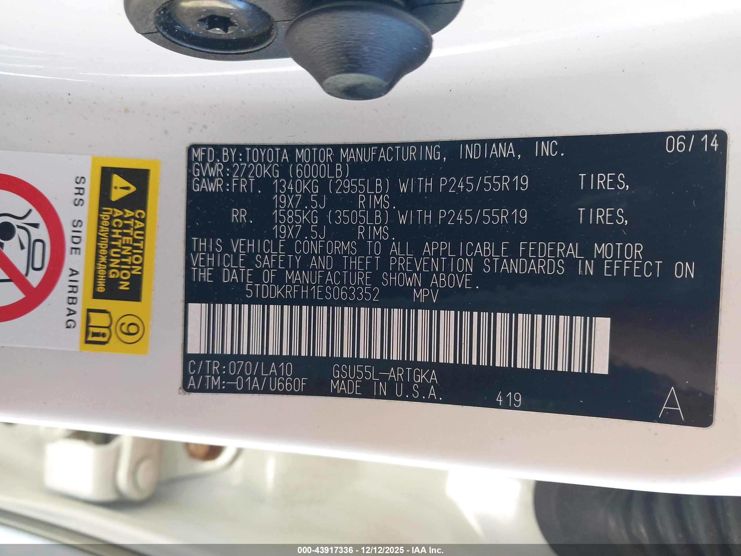 TOYOTA HIGHLANDER image 9