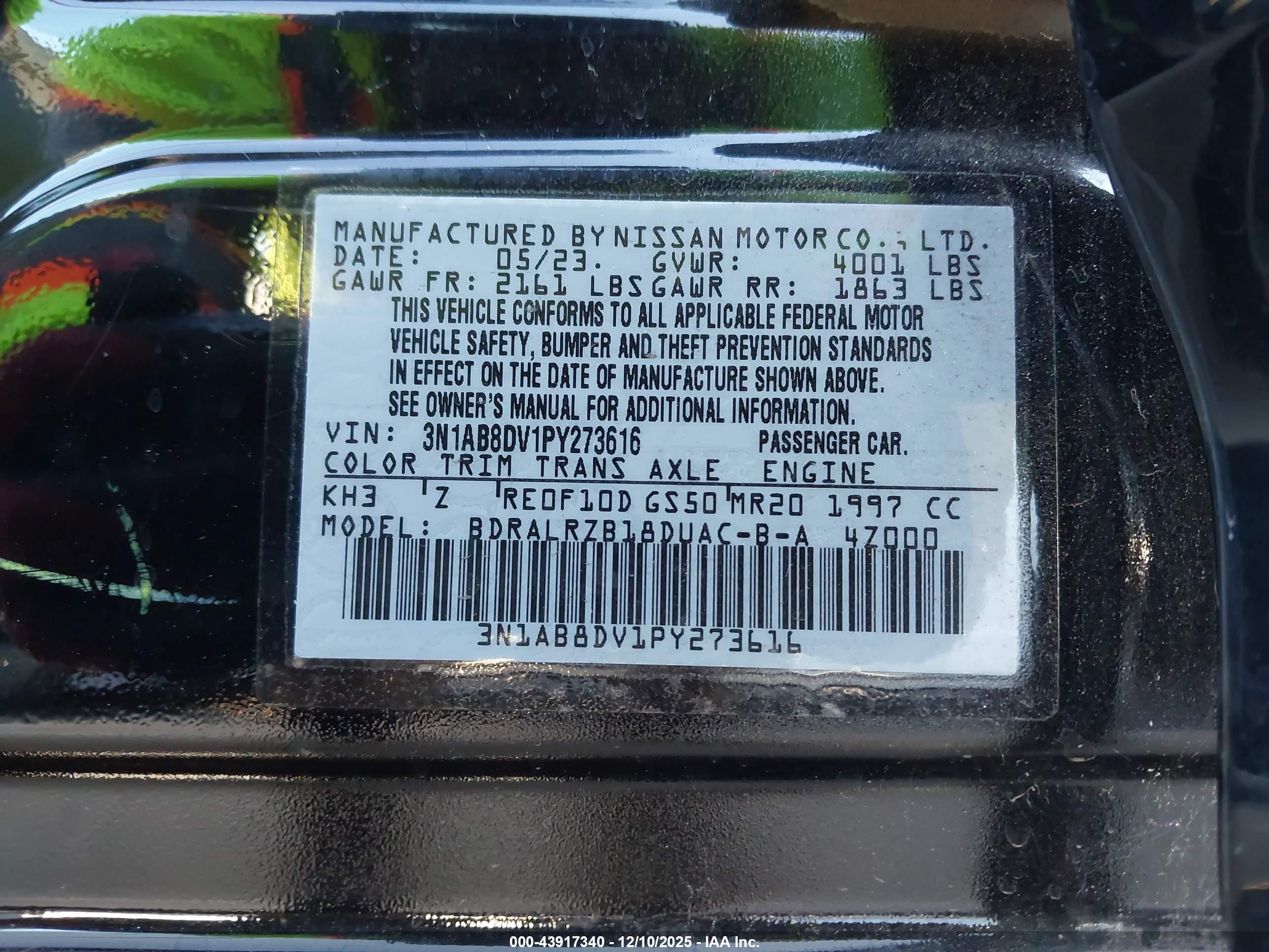 NISSAN SENTRA image 9