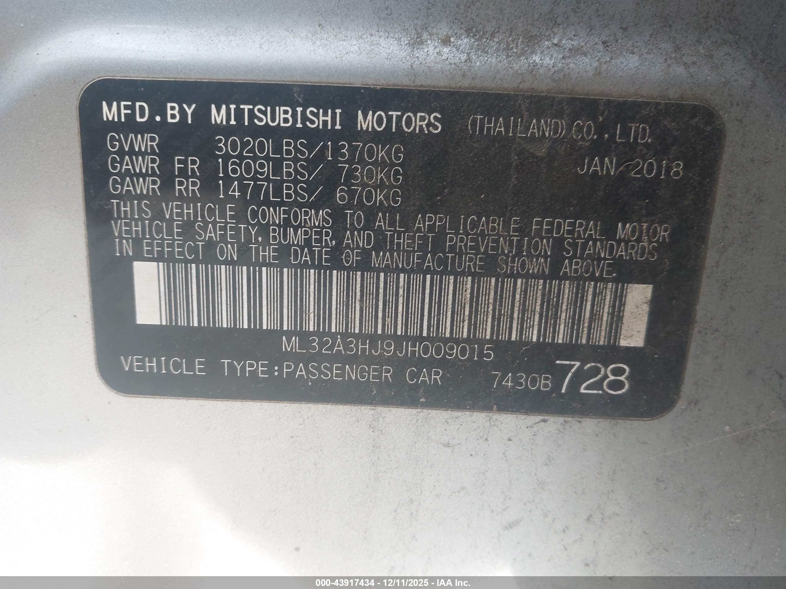 MITSUBISHI MIRAGE image 9