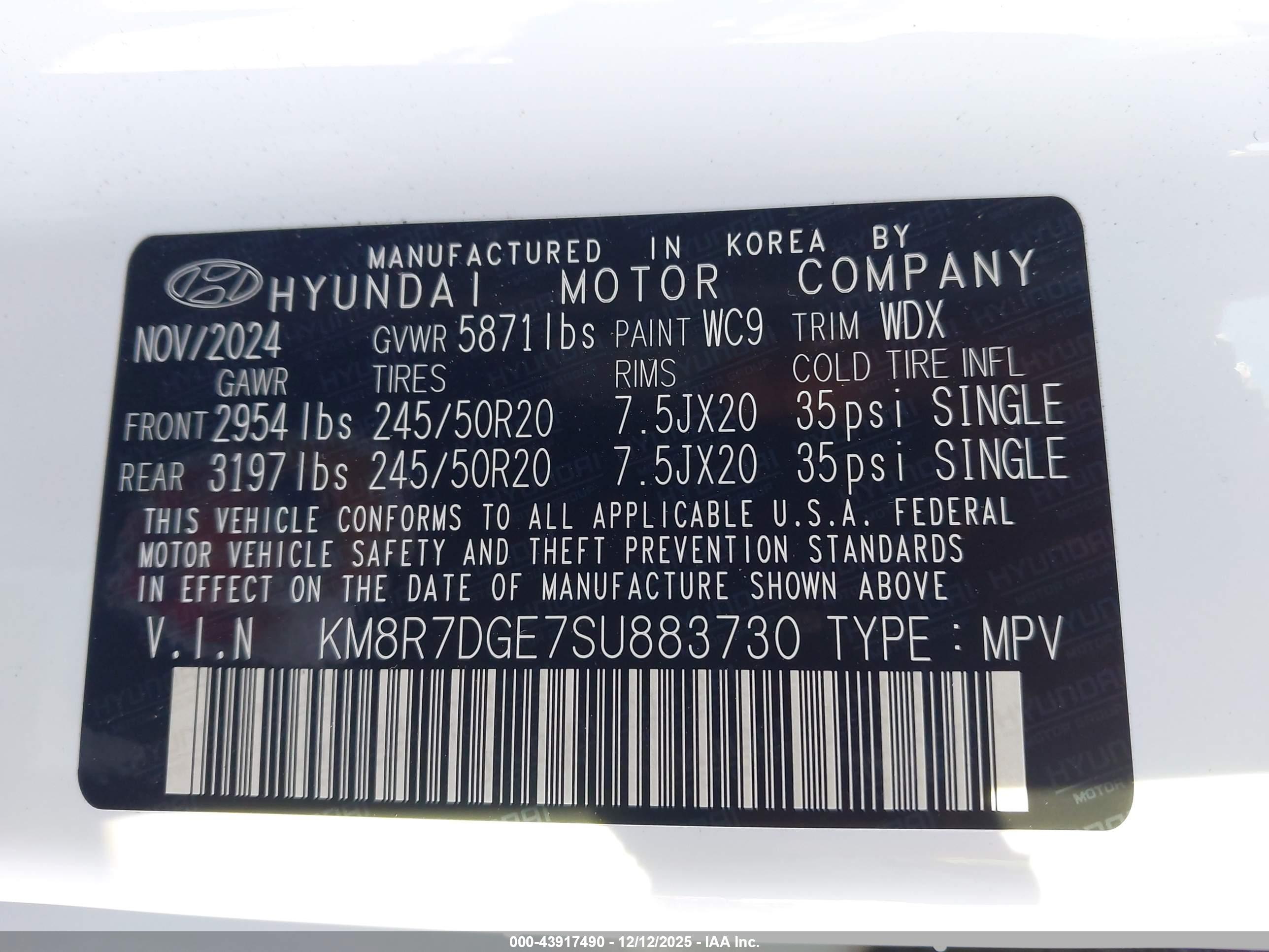 HYUNDAI PALISADE image 9