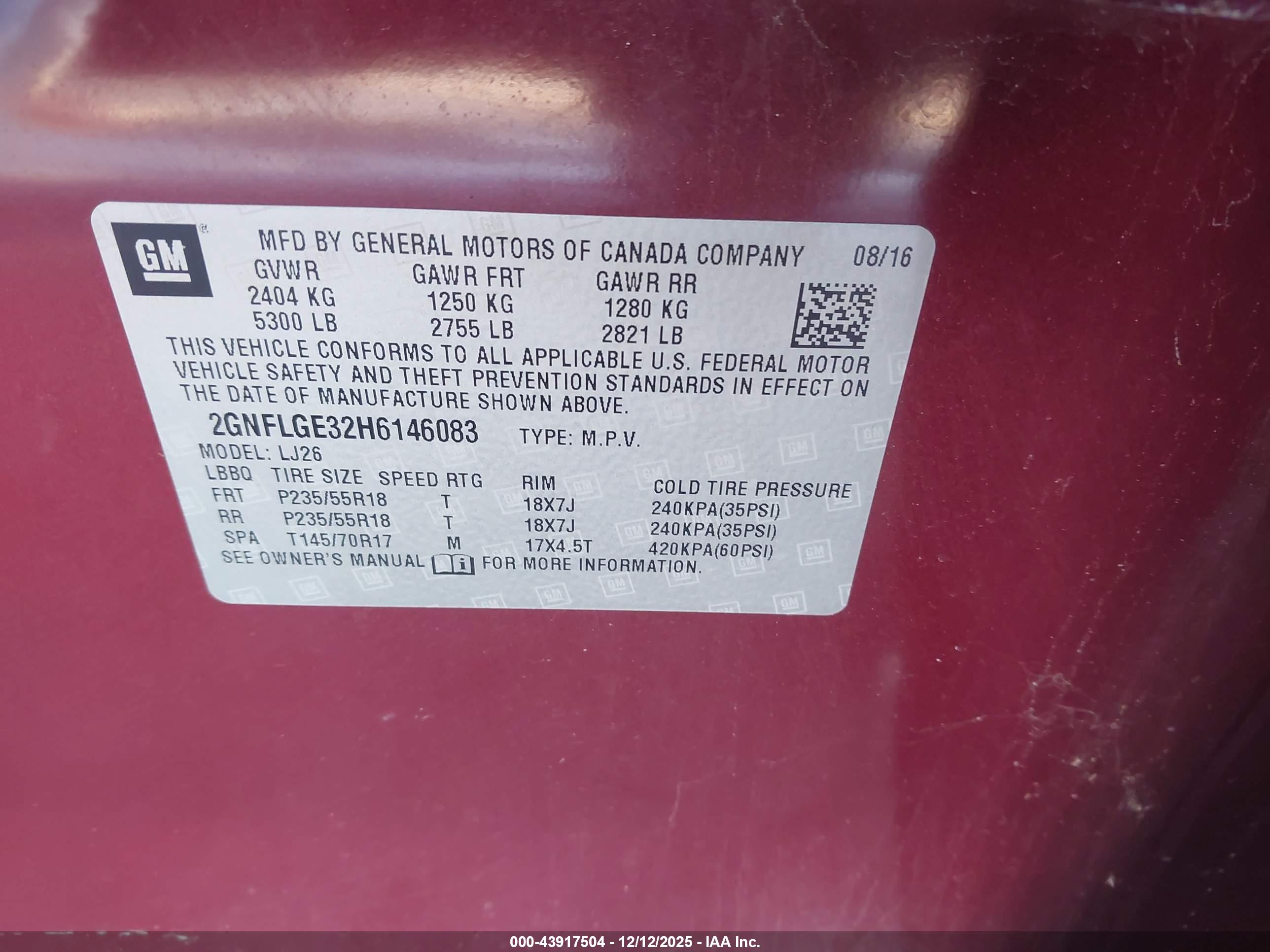 CHEVROLET EQUINOX image 9