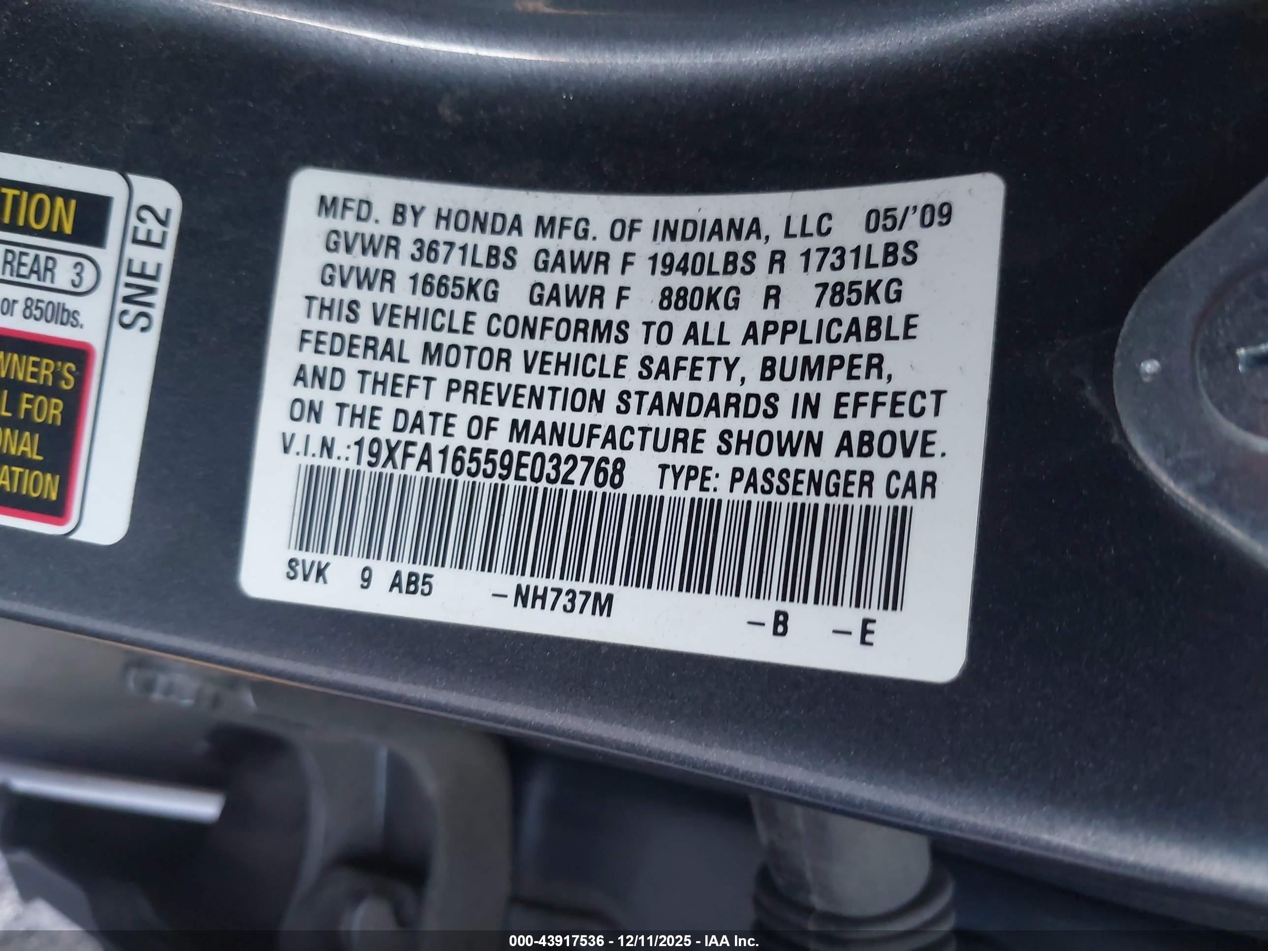 HONDA CIVIC image 9