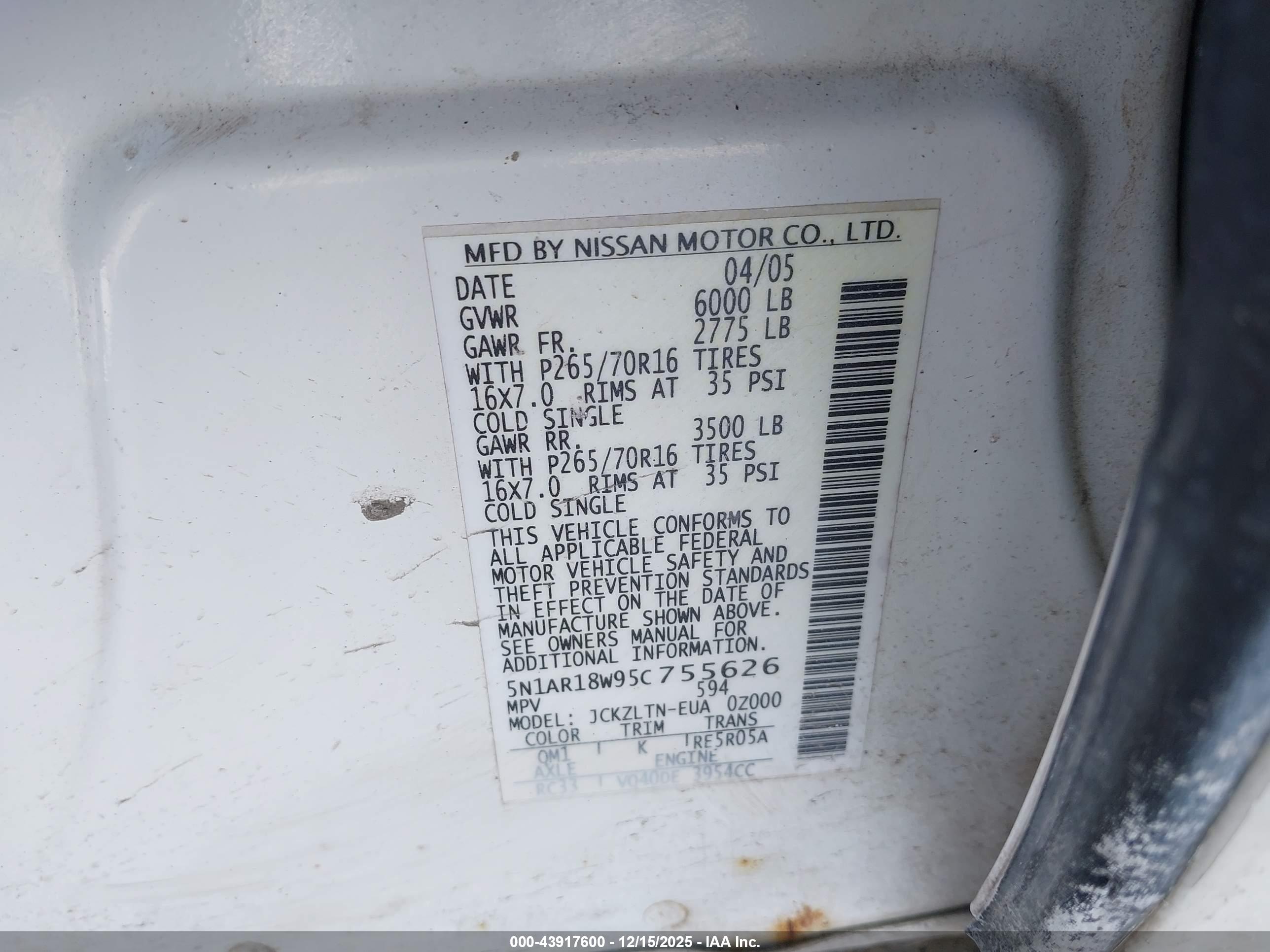 NISSAN PATHFINDER image 9