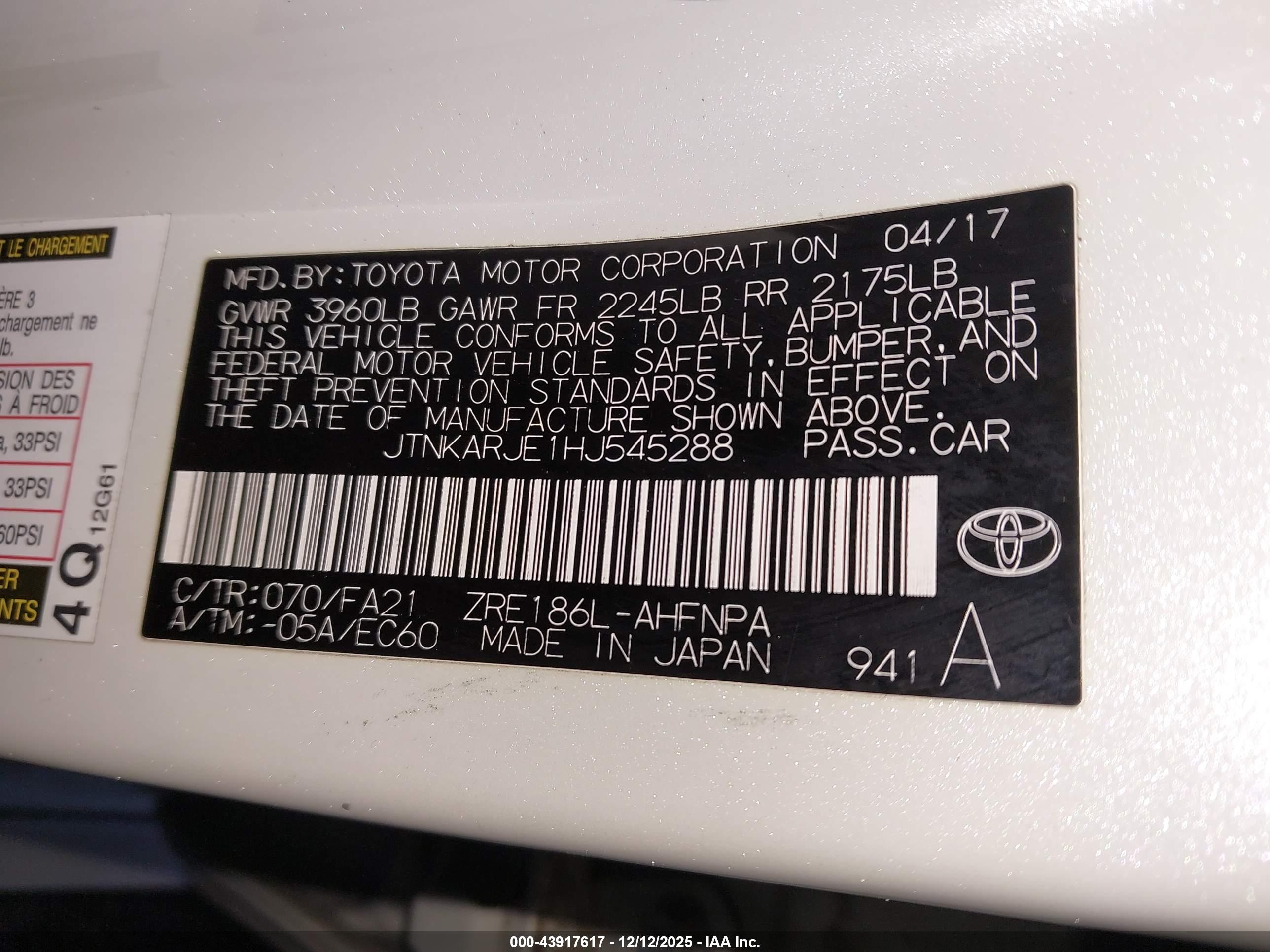 TOYOTA COROLLA image 9