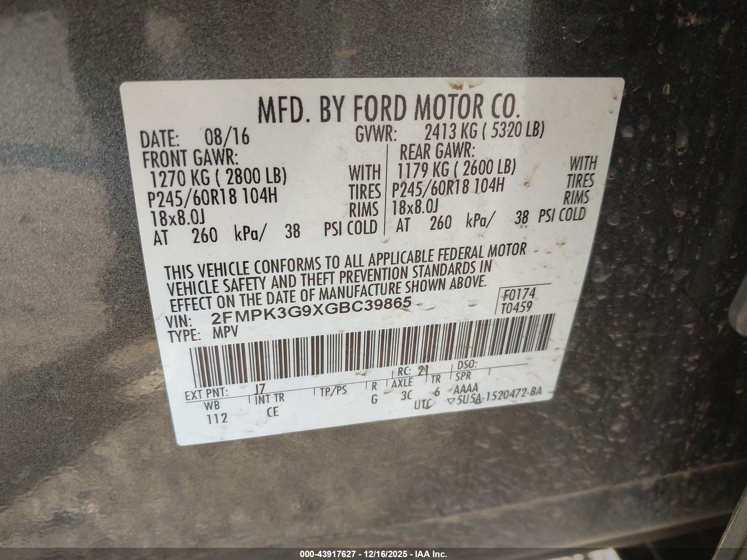 FORD EDGE image 9