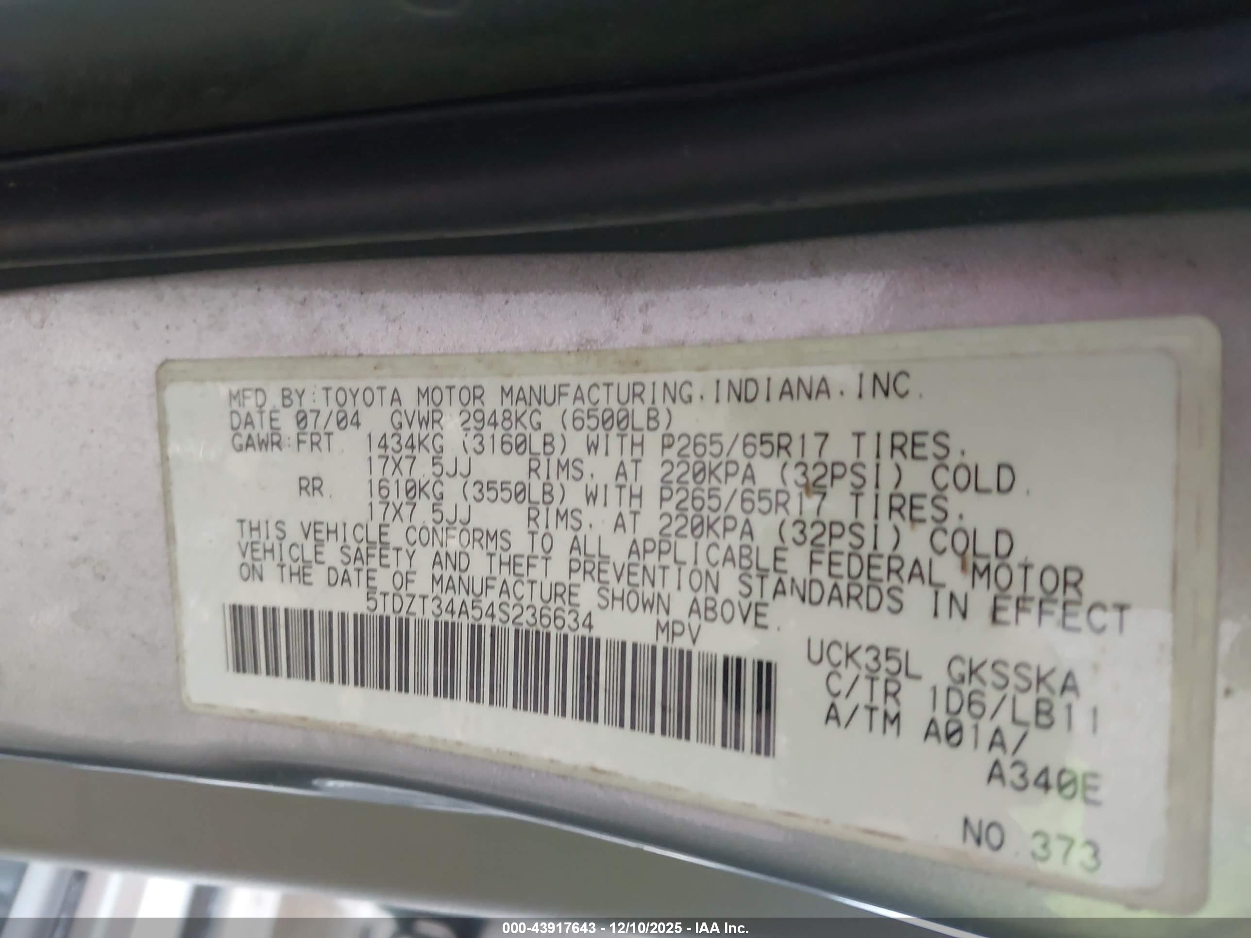 TOYOTA SEQUOIA image 9