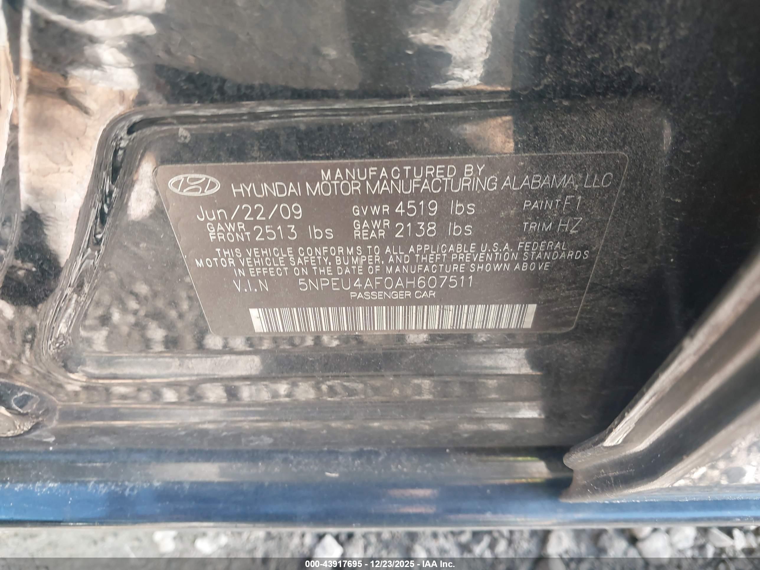 HYUNDAI SONATA image 9