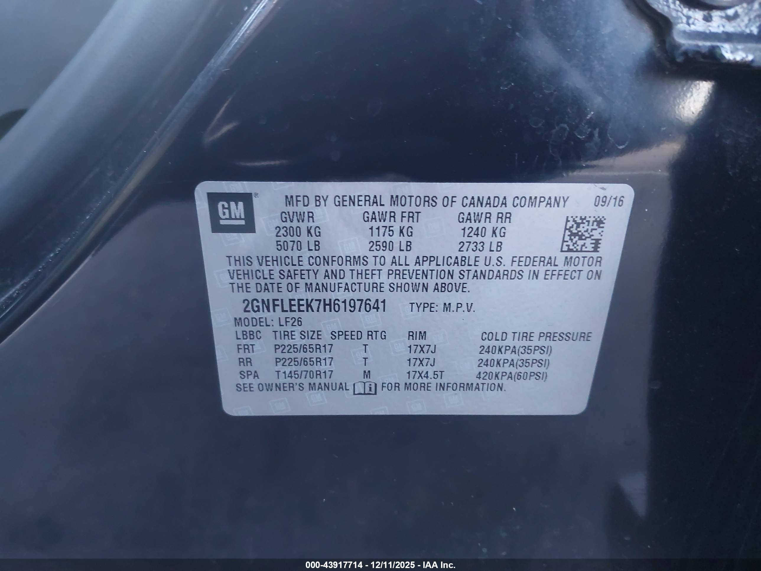 CHEVROLET EQUINOX image 9