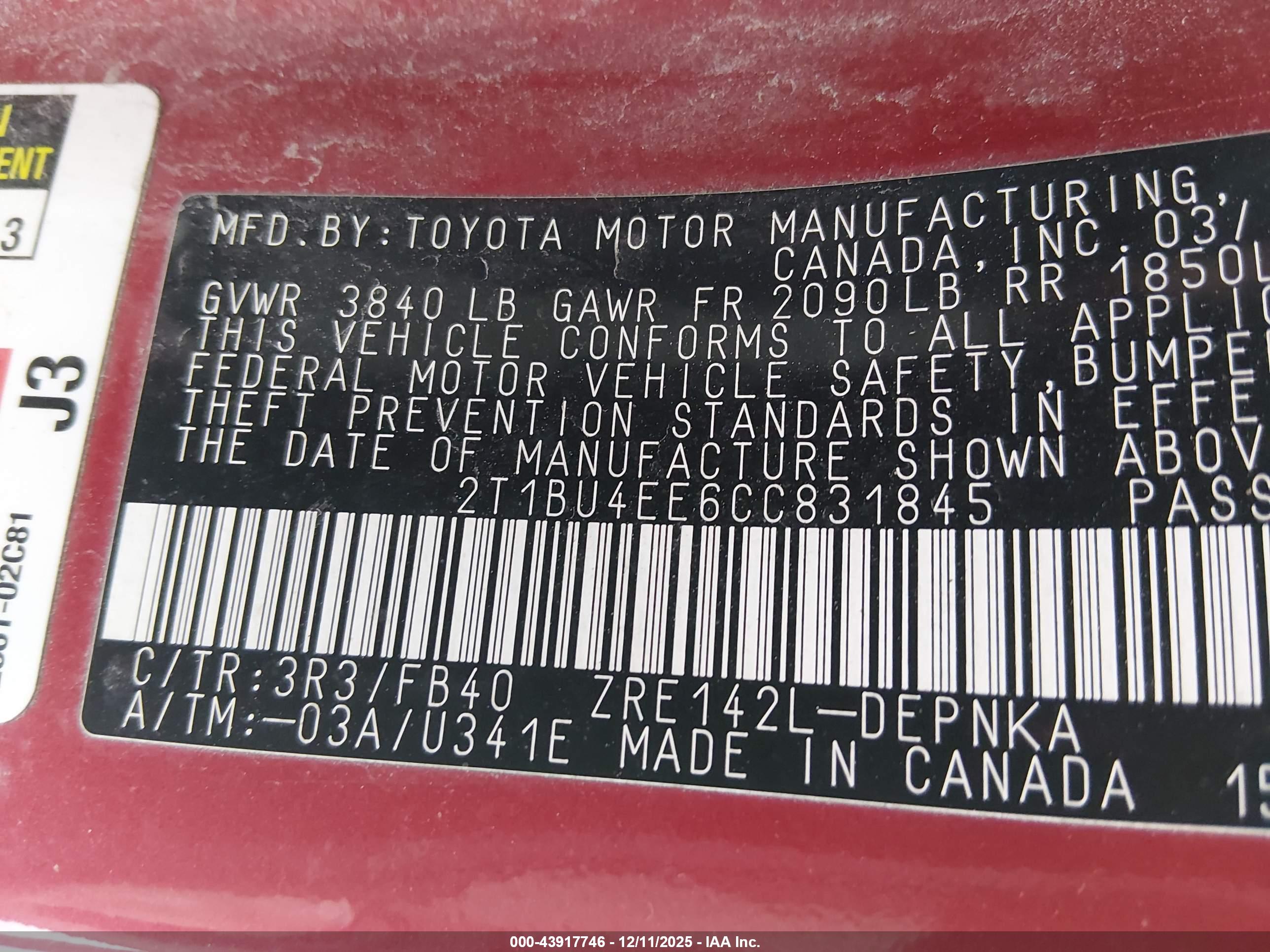 TOYOTA COROLLA image 9