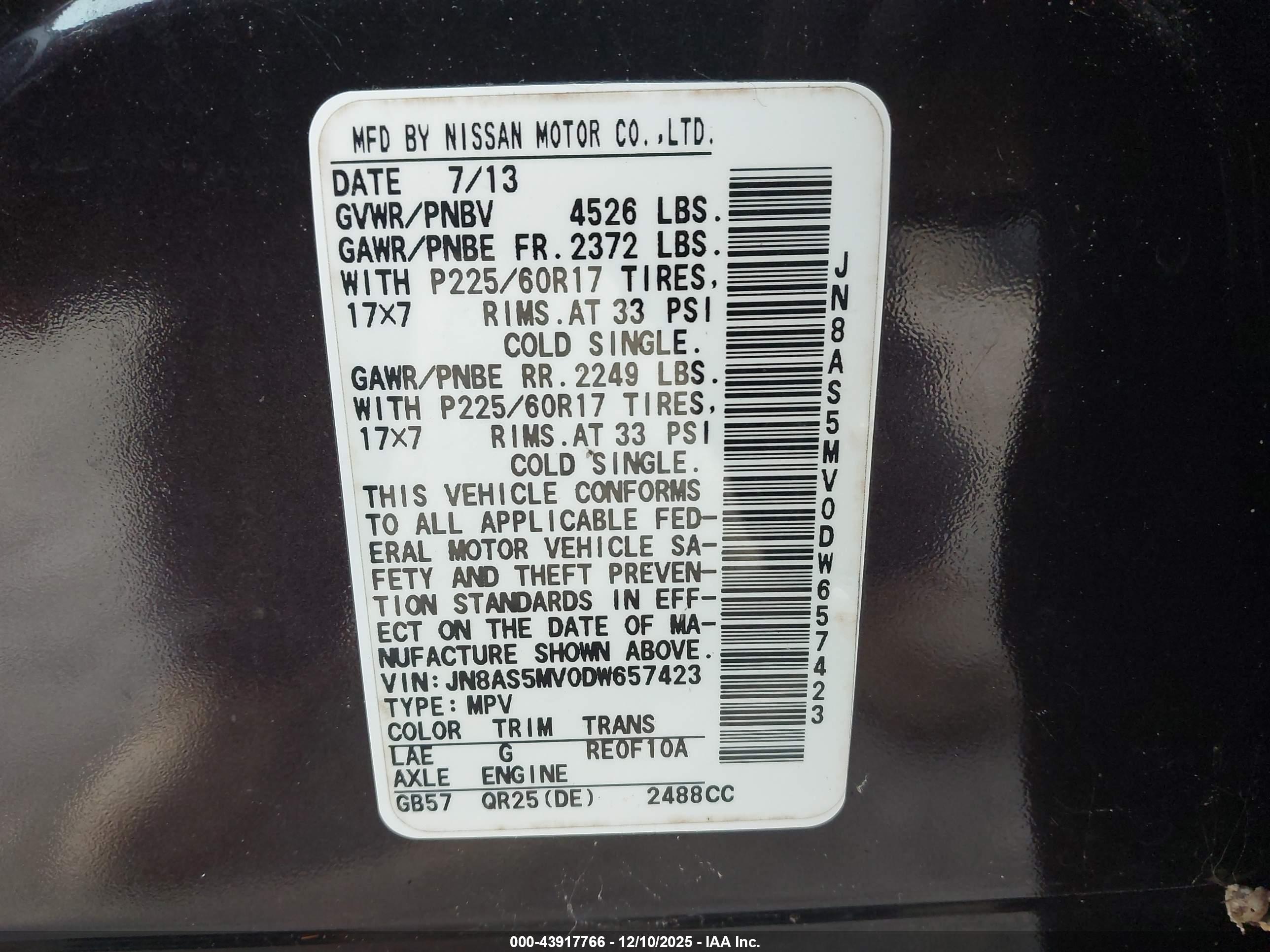 NISSAN ROGUE image 9