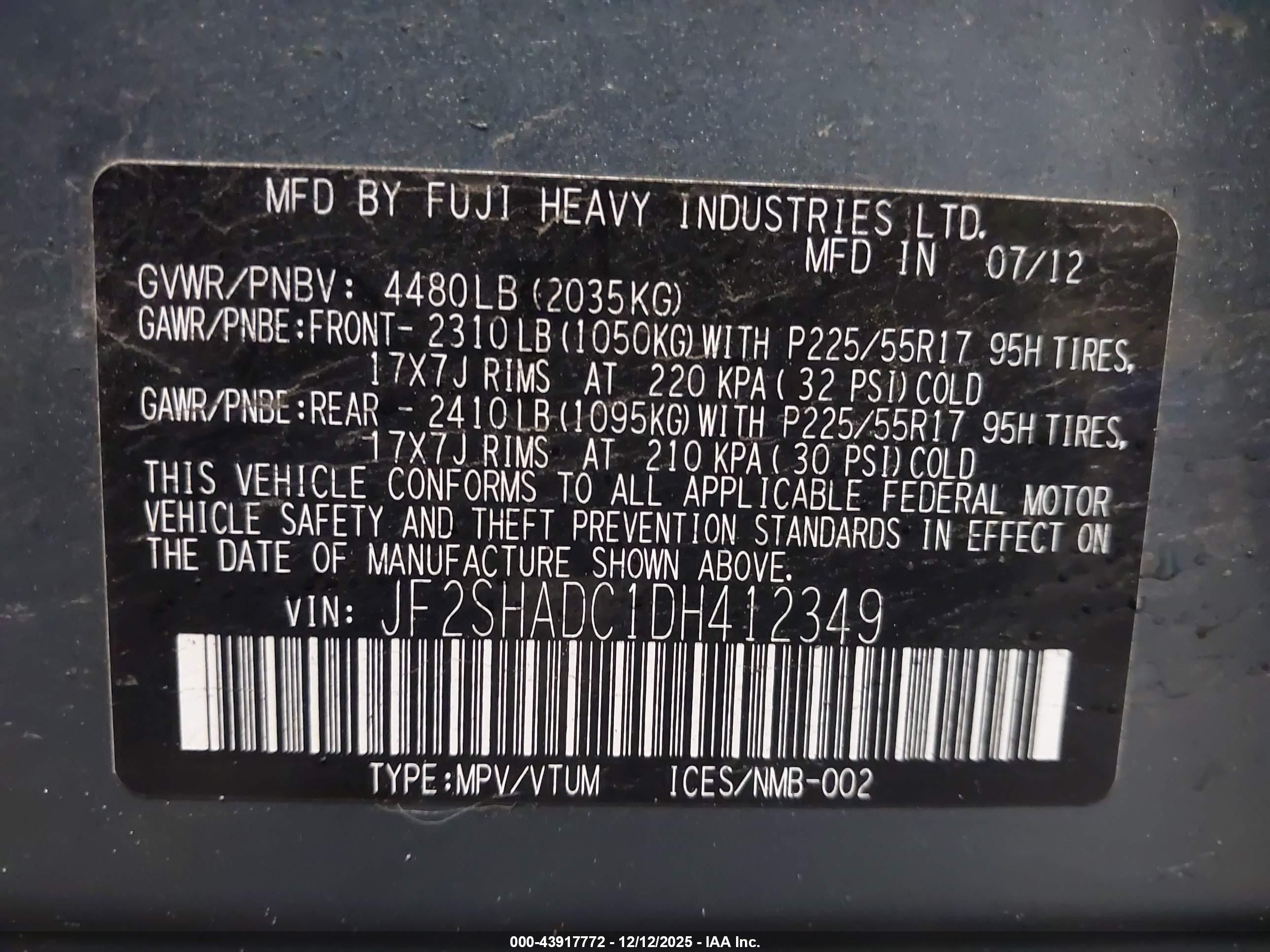 SUBARU FORESTER image 9