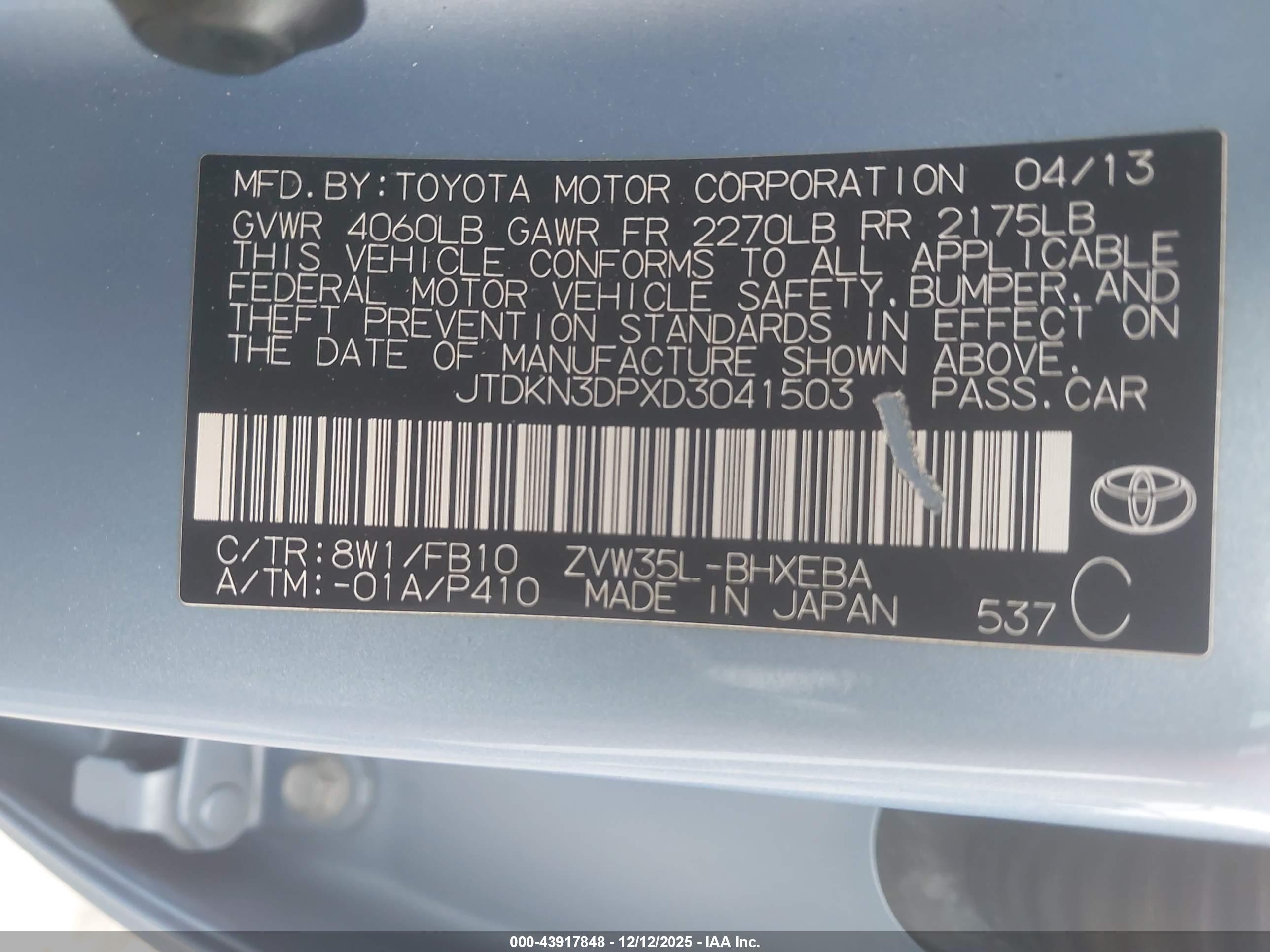 TOYOTA PRIUS image 9