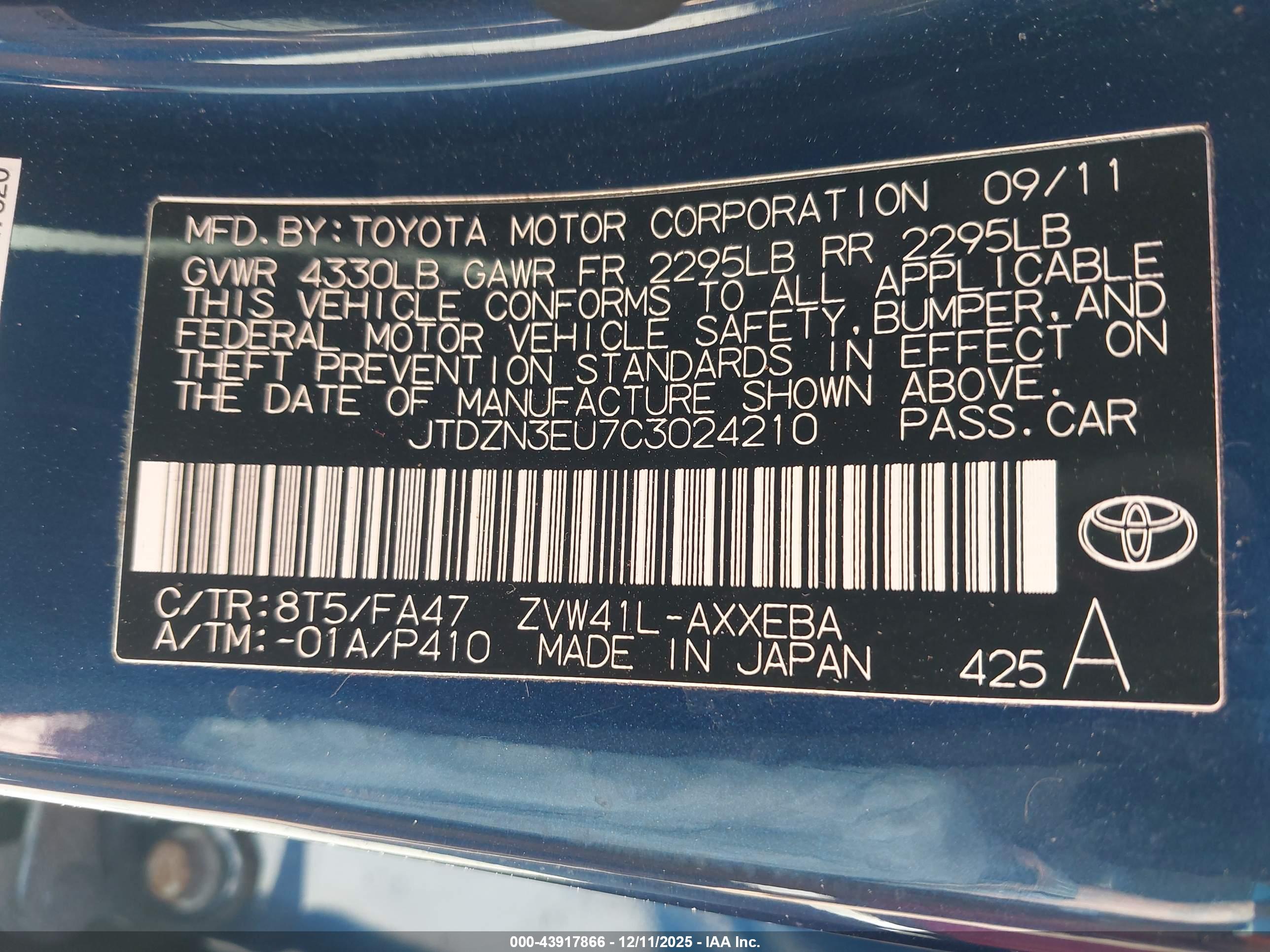 TOYOTA PRIUS image 9